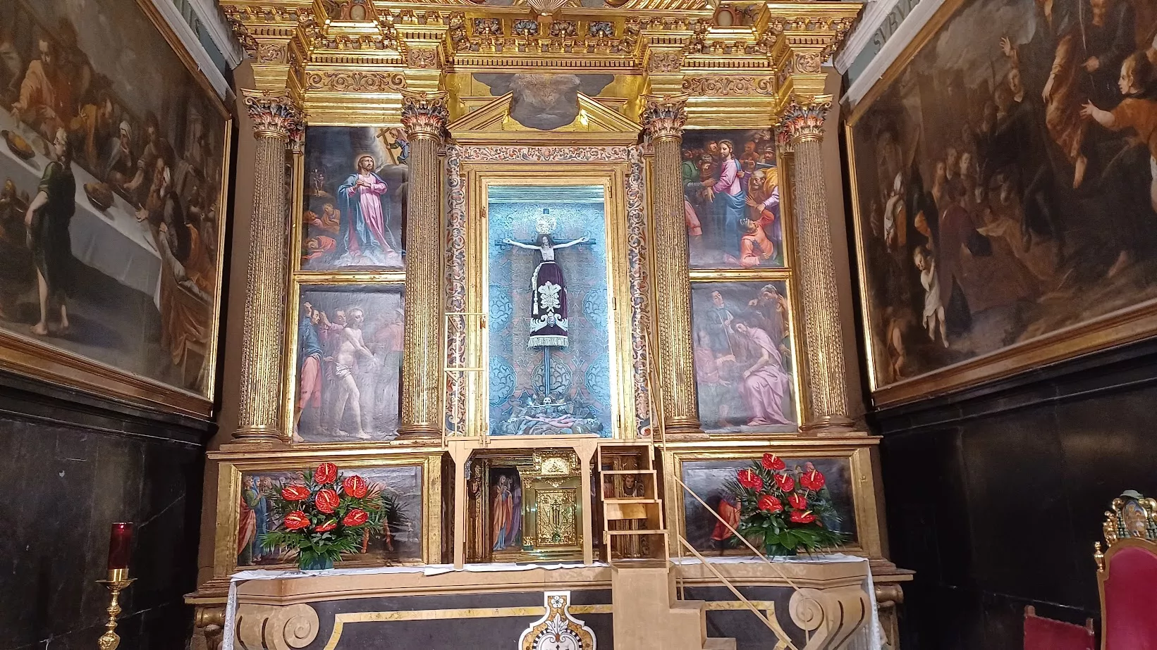 Celebración del Santo Cristo de los Milagros. Foto Diócesis de Huesca