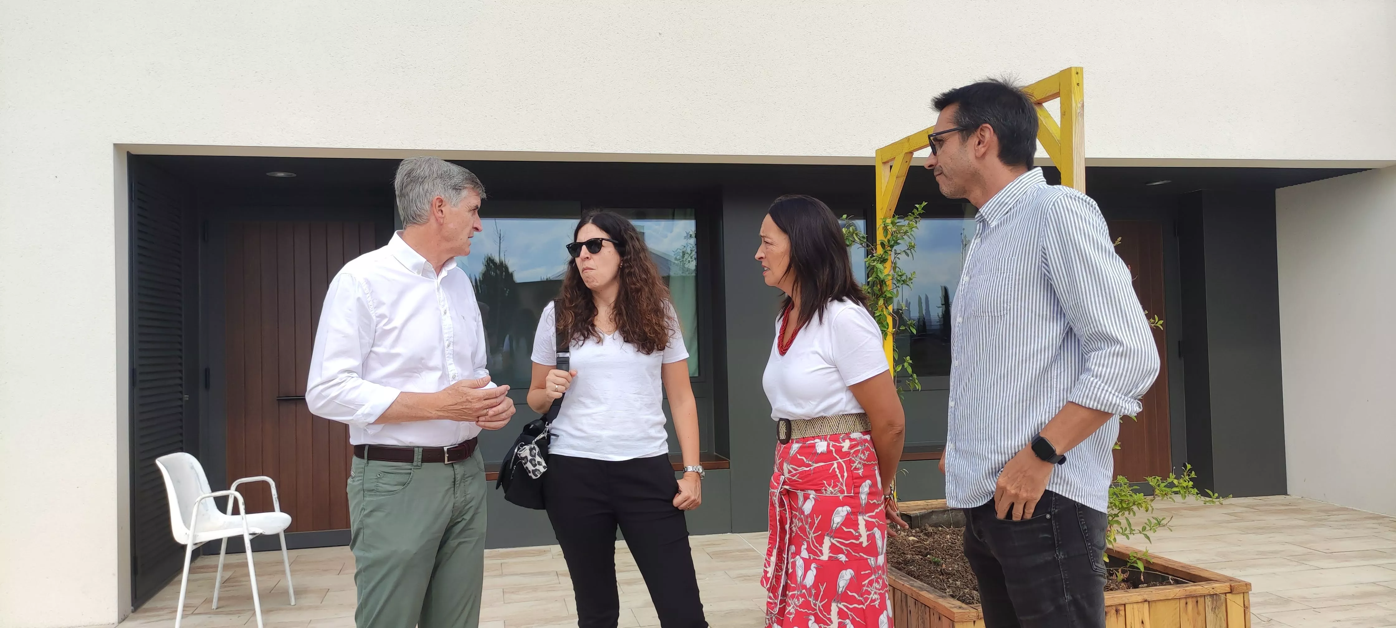 Visita de Carmen Susín a Valentia 