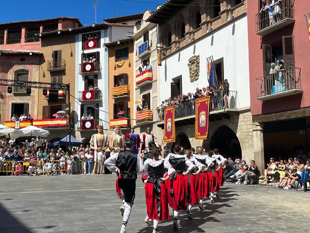 Fiestas de Graus la mañana de San Vicente Ferrer