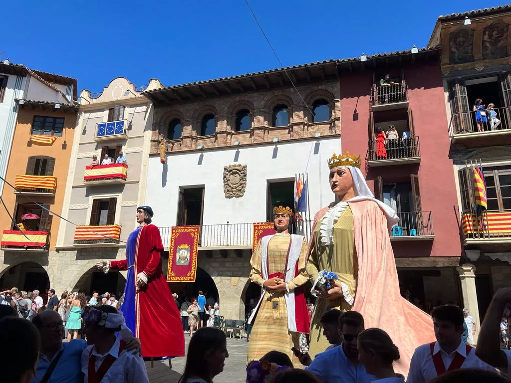 Fiestas de Graus la mañana de San Vicente Ferrer