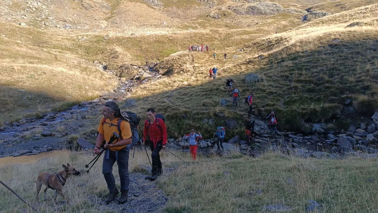 Ascensión a las cumbres del macizo de Llardana.