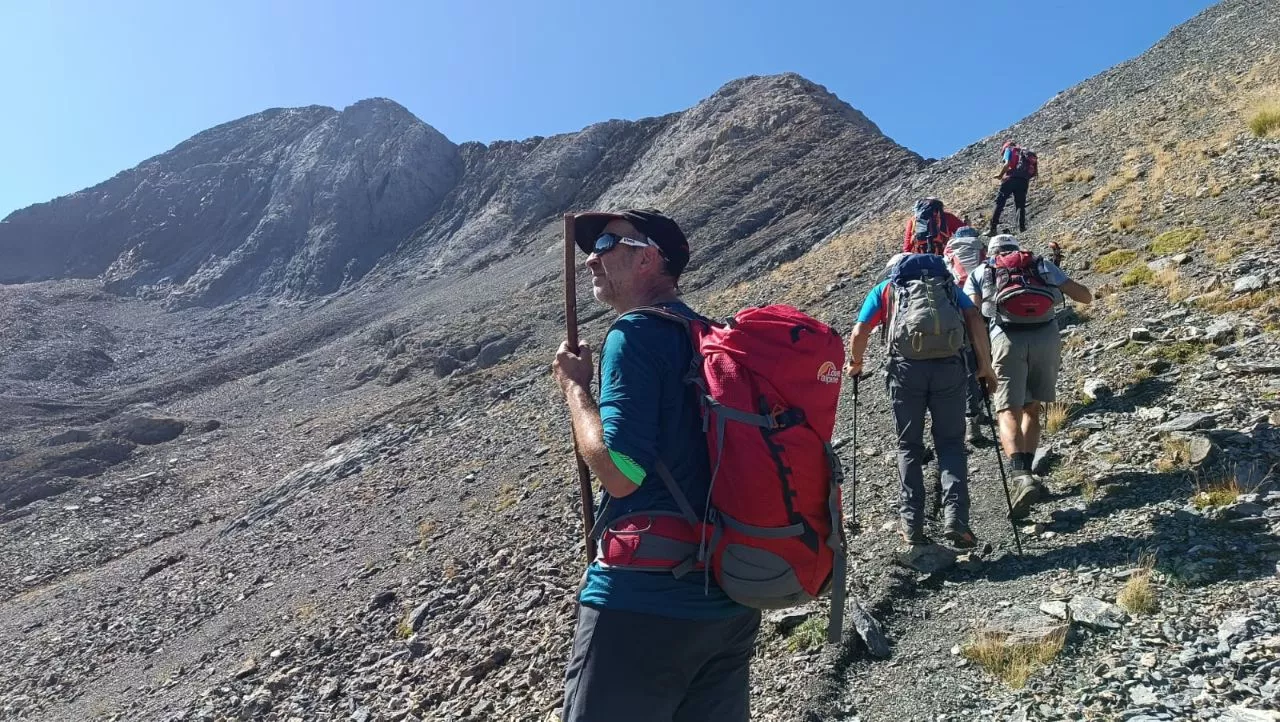 Ascensión a las cumbres del macizo de Llardana.