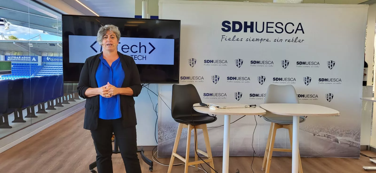 Presentación del proyecto de Big Data del Huesca Femenino