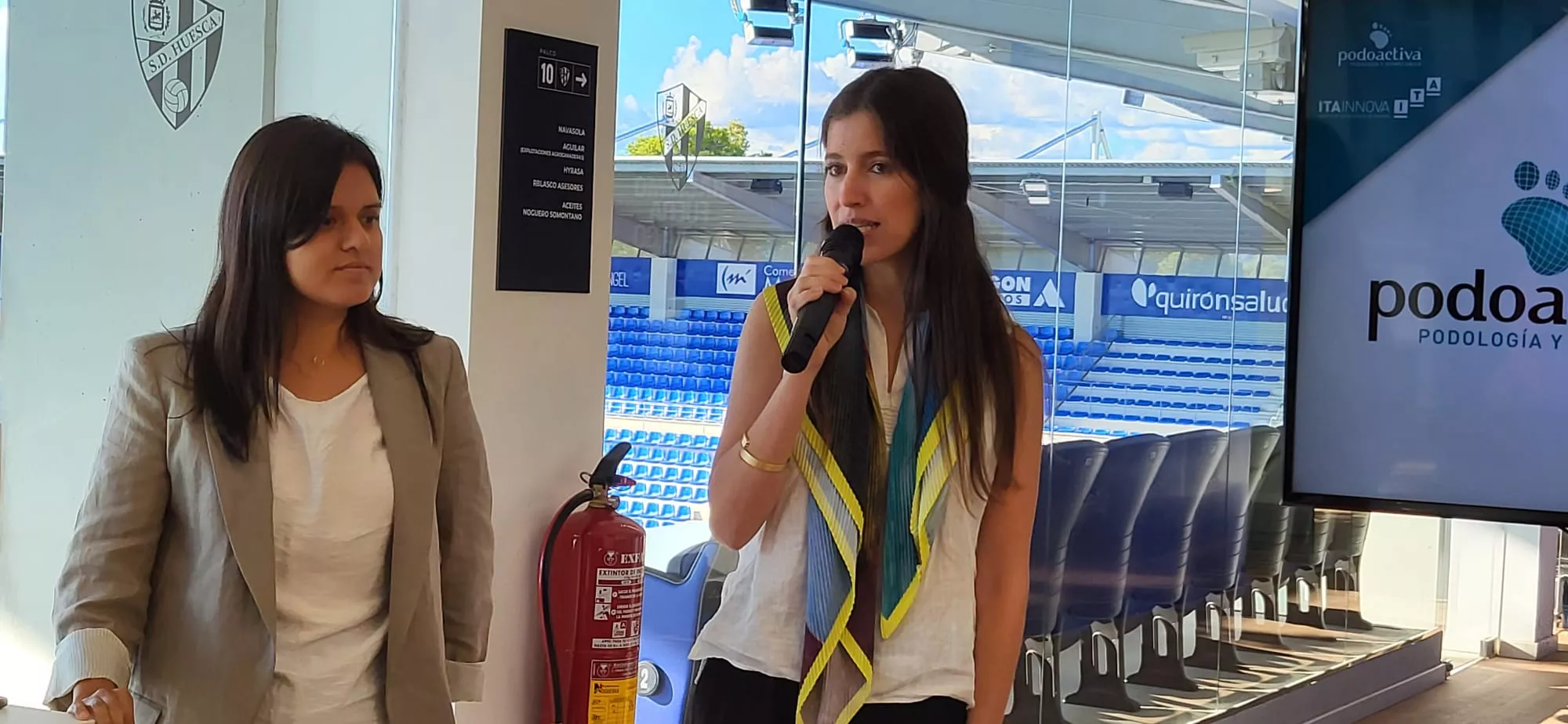 Presentación del proyecto de Big Data del Huesca Femenino