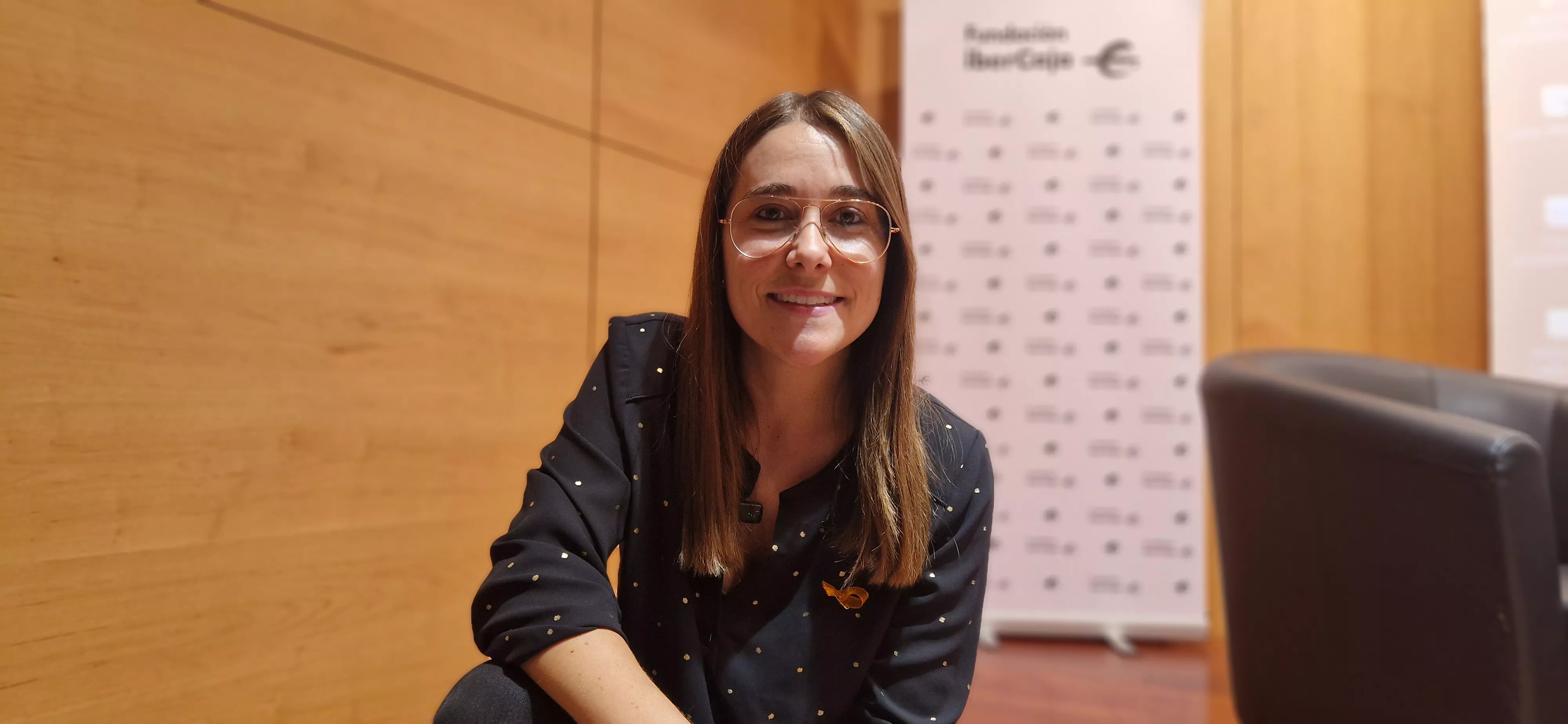 Lucía Torner, coordinadora del Centro de Escucha Javier Osés de Cruz Blanca. Foto Myriam Martínez 