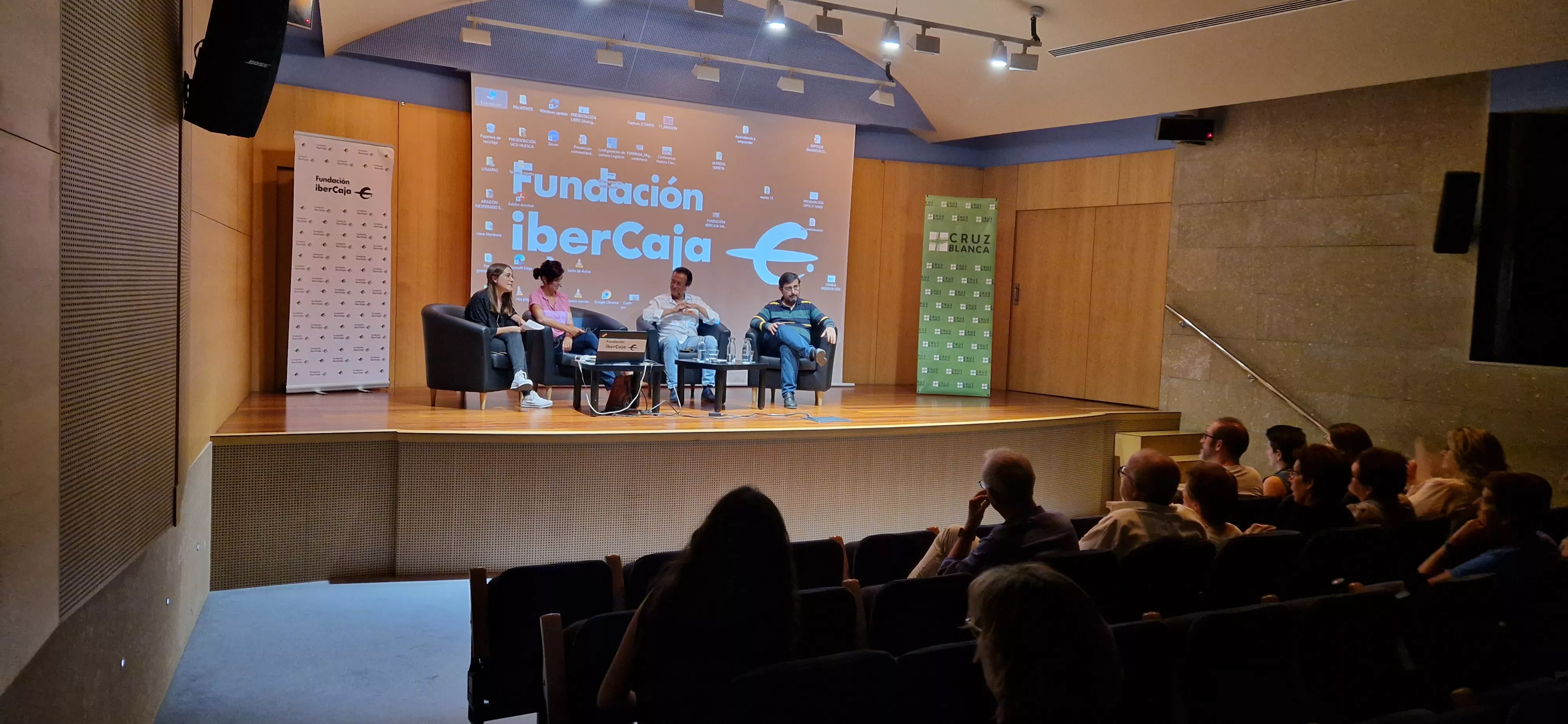 Jornada de Cruz Blanca sobre la prevención del suicidio. Foto Myriam Martínez