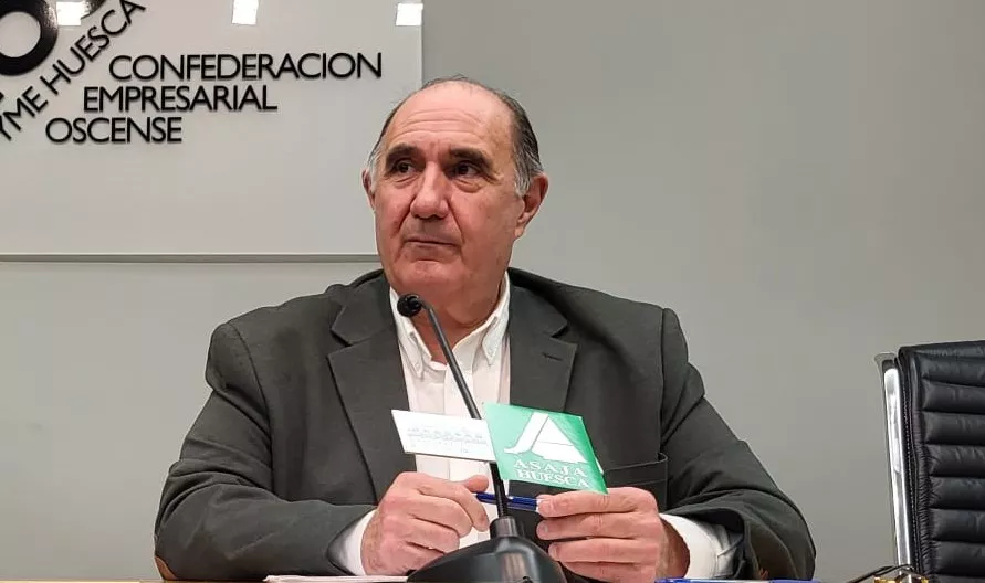 José Fernando Luna, presidente de Asaja Huesca