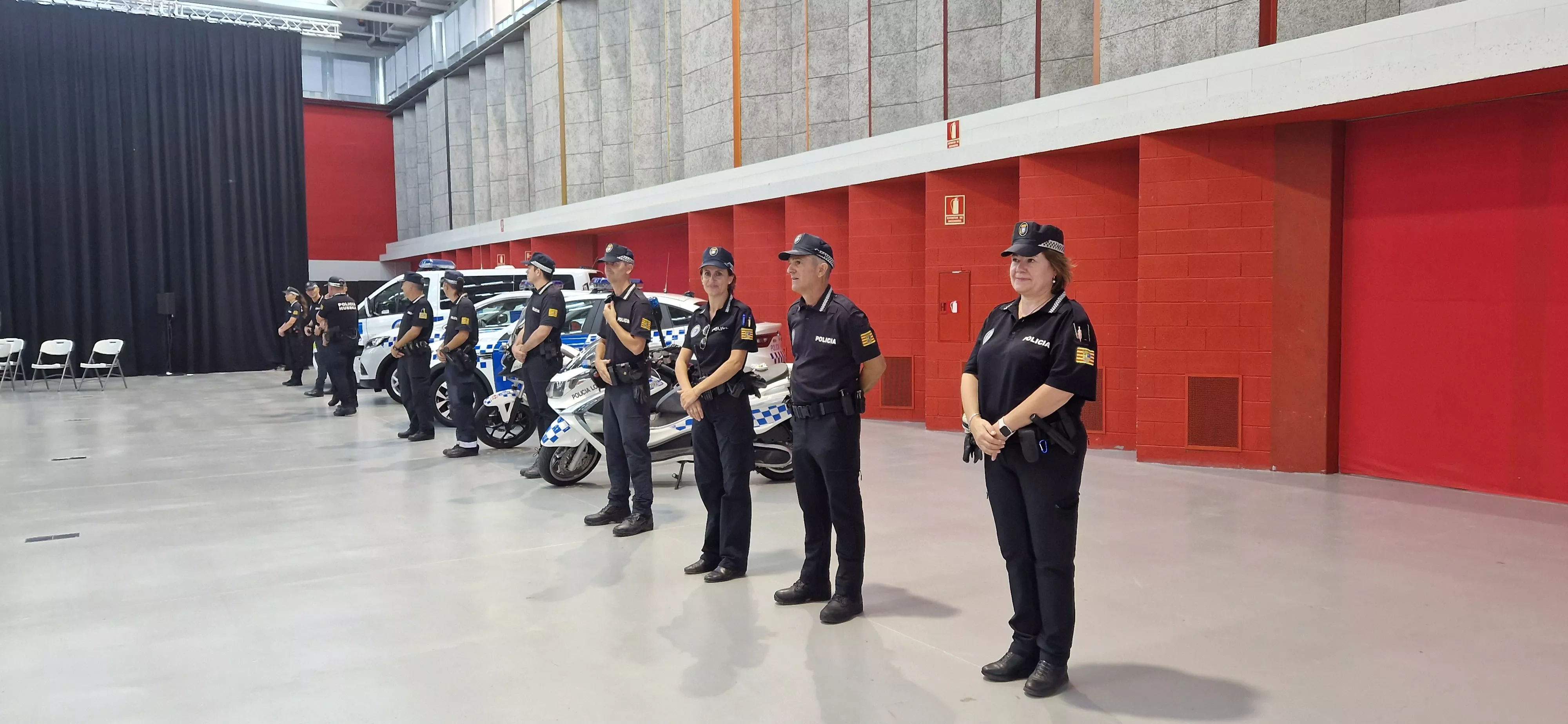 Fiesta de la Policía Local de Huesca. Foto Myriam Martínez 