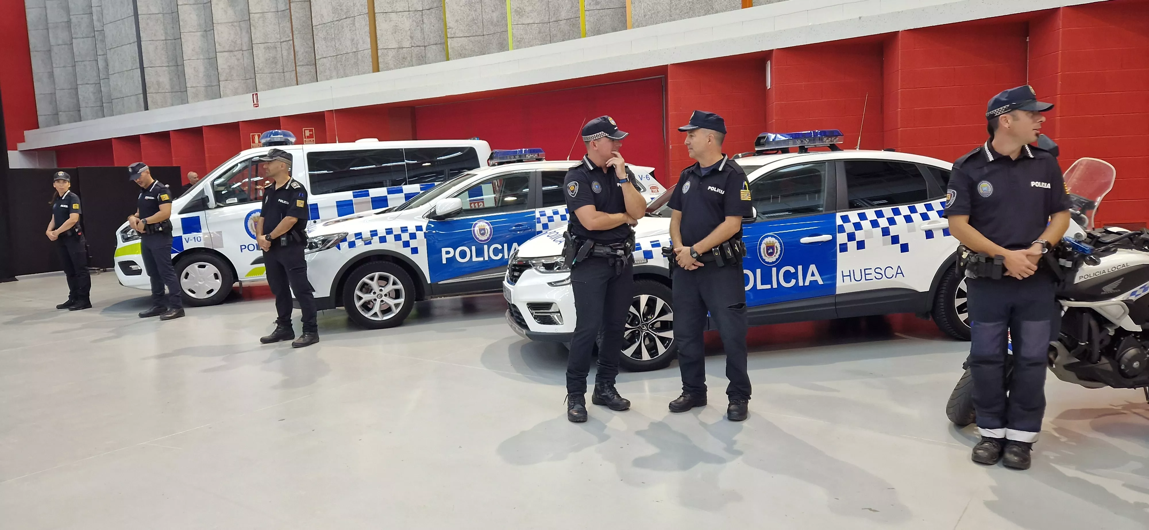 Fiesta de la Policía Local de Huesca. Foto Myriam Martínez 