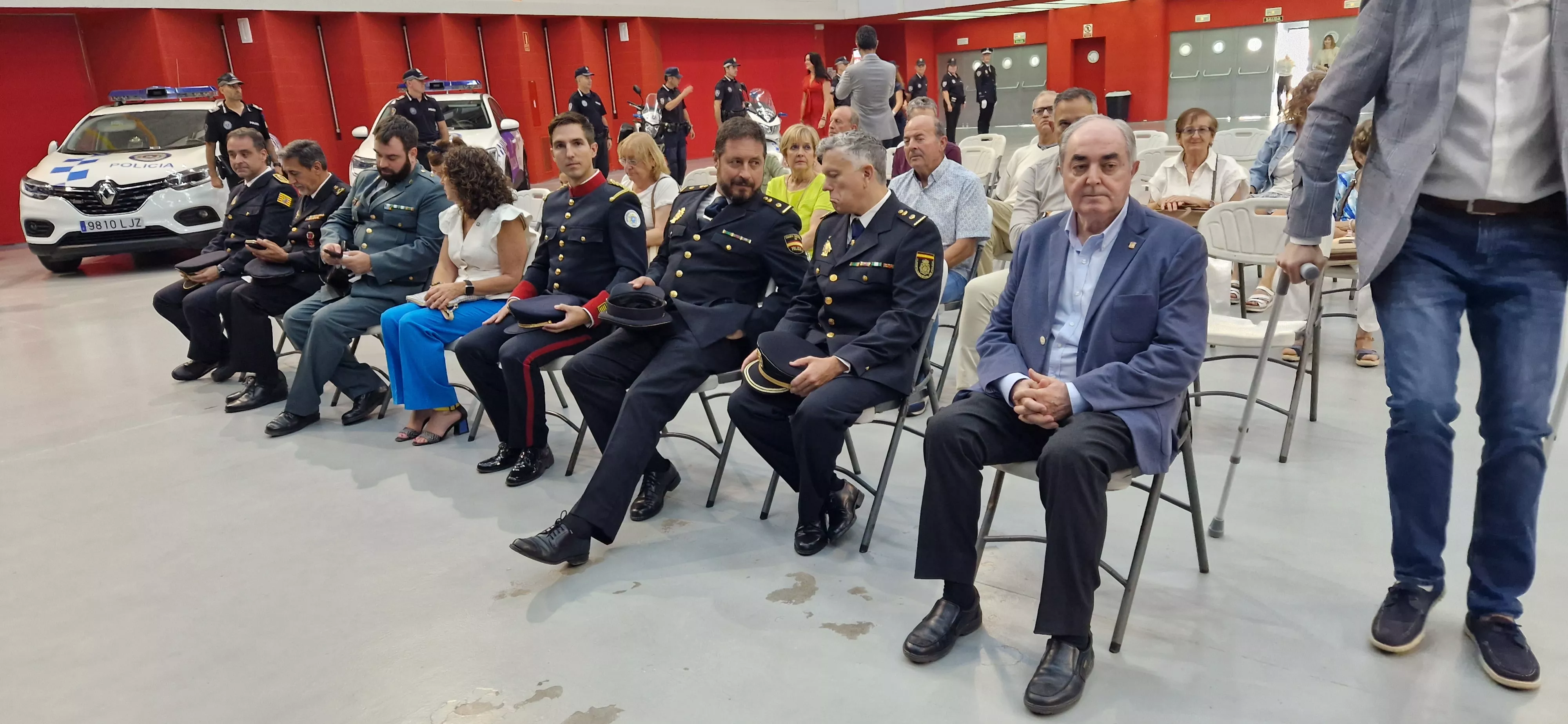 Fiesta de la Policía Local de Huesca. Foto Myriam Martínez 