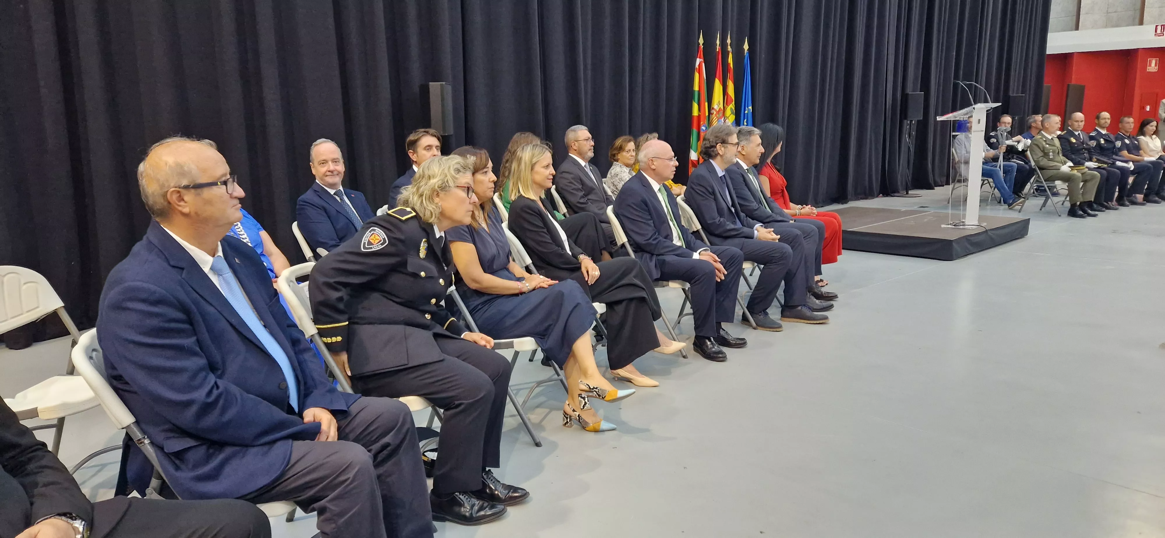 Fiesta de la Policía Local de Huesca. Foto Myriam Martínez 