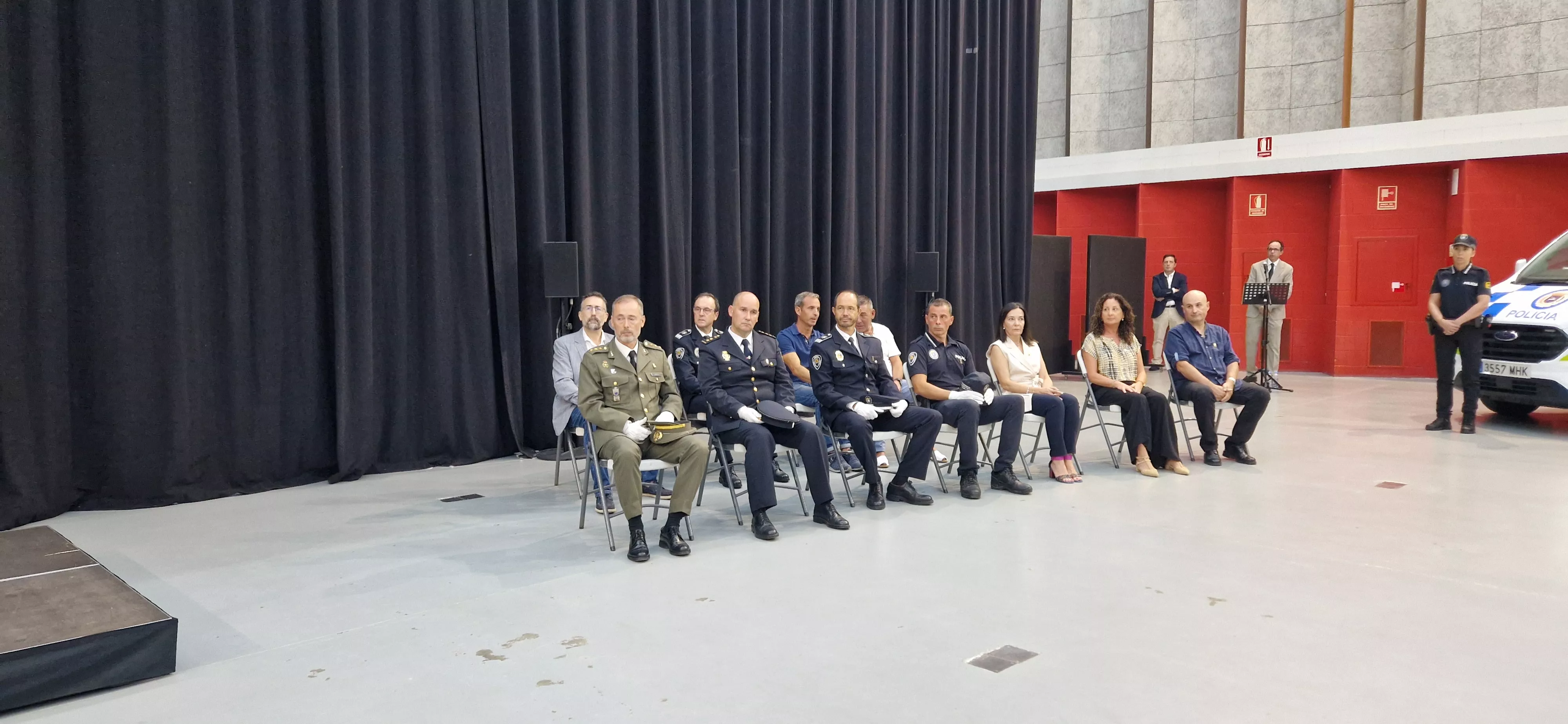 Fiesta de la Policía Local de Huesca. Foto Myriam Martínez 