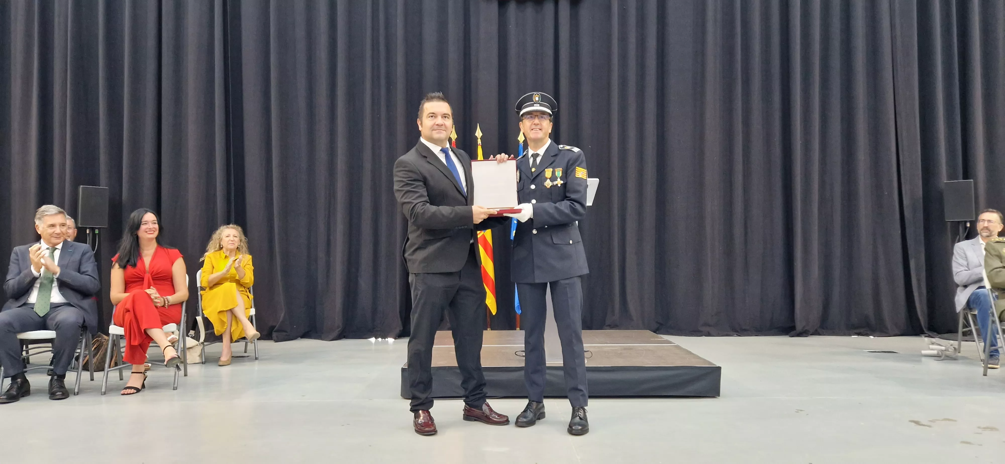 Fiesta de la Policía Local de Huesca. Foto Myriam Martínez 