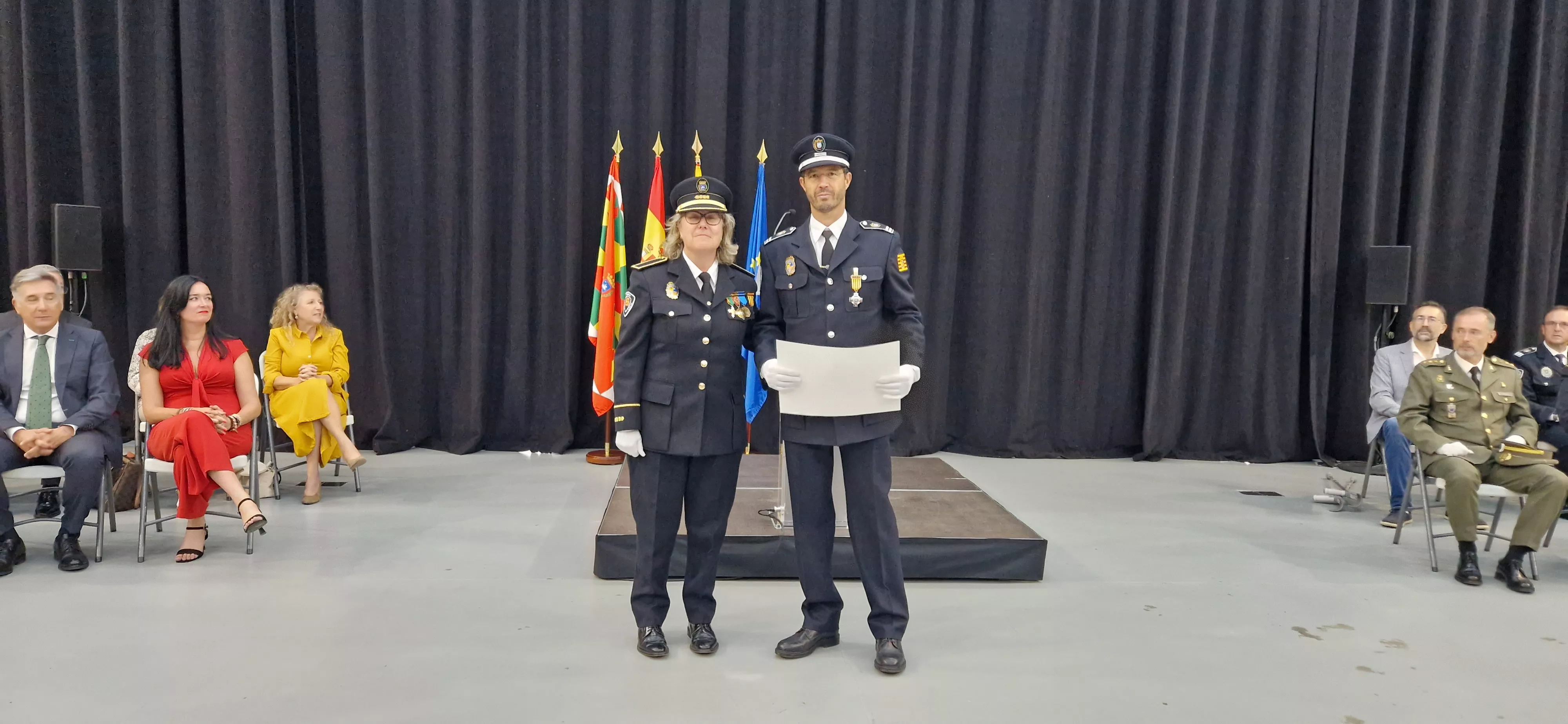 Fiesta de la Policía Local de Huesca. Foto Myriam Martínez