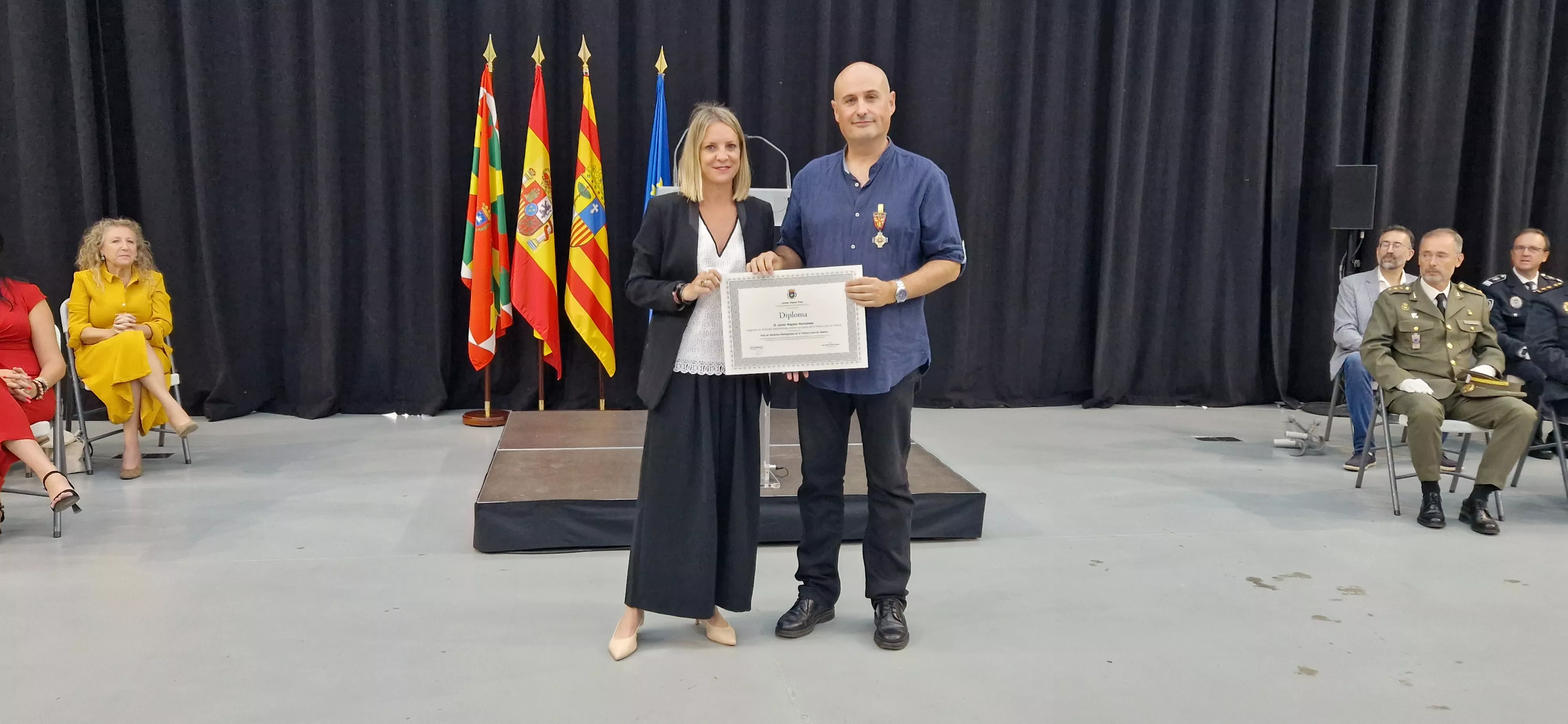 Fiesta de la Policía Local de Huesca. Foto Myriam Martínez 