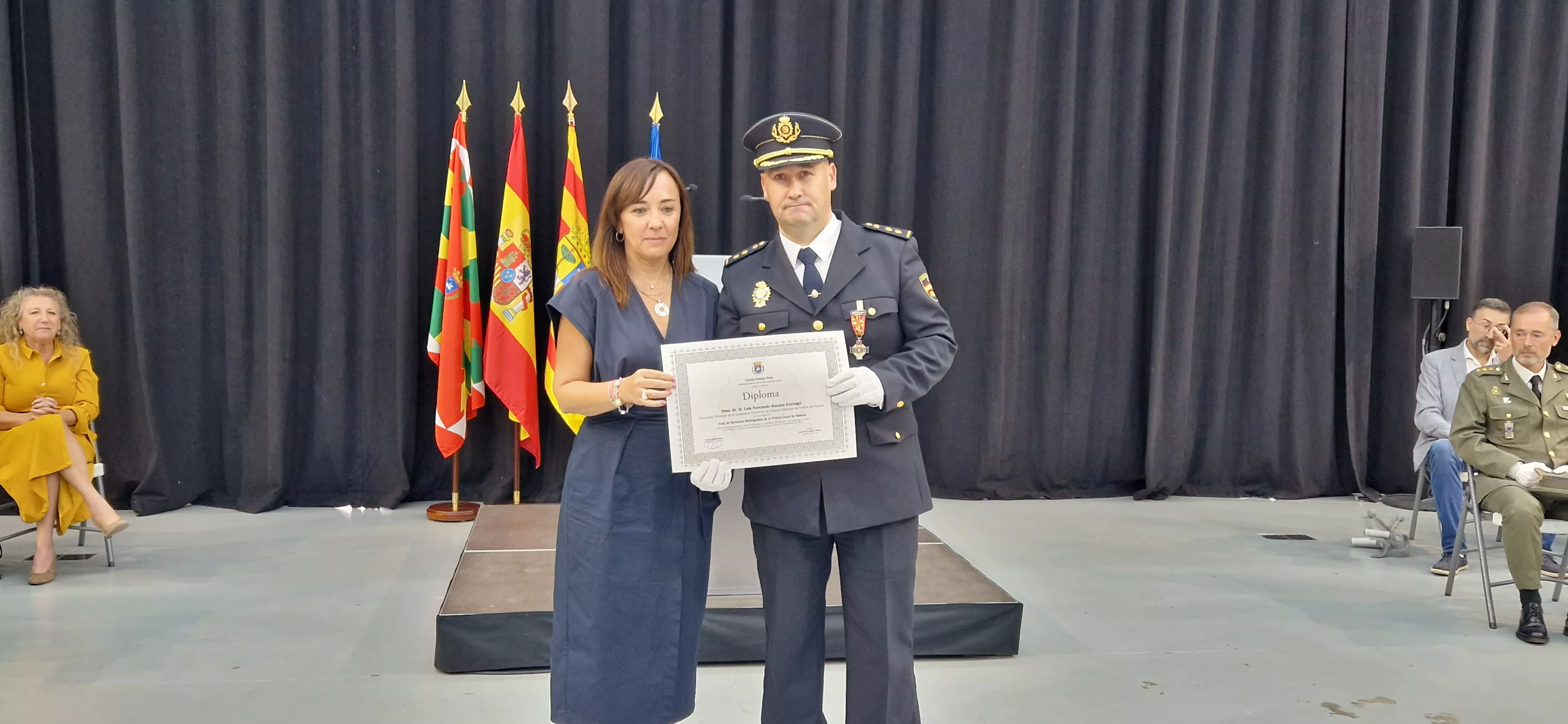 Fiesta de la Policía Local de Huesca. Foto Myriam Martínez 