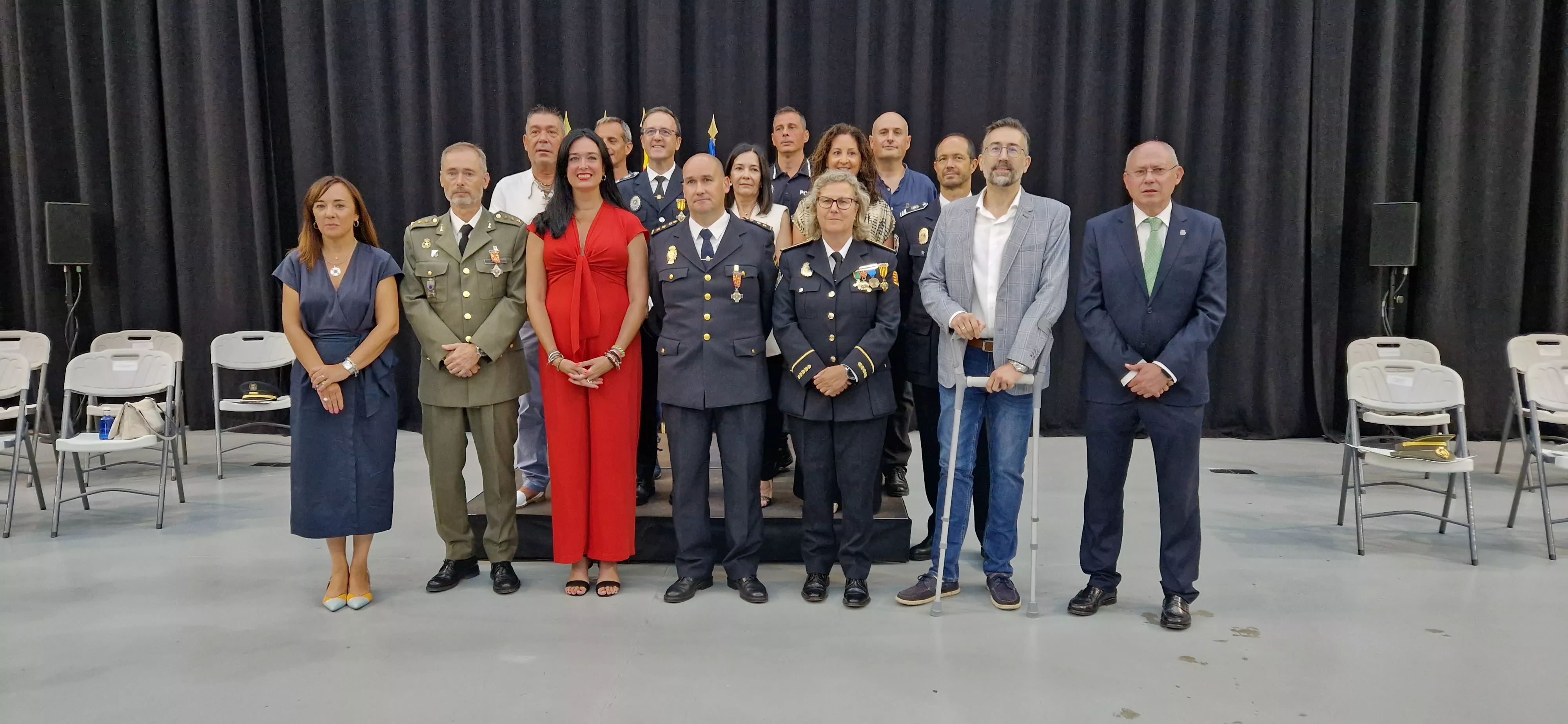 Fiesta de la Policía Local de Huesca. Foto Myriam Martínez 