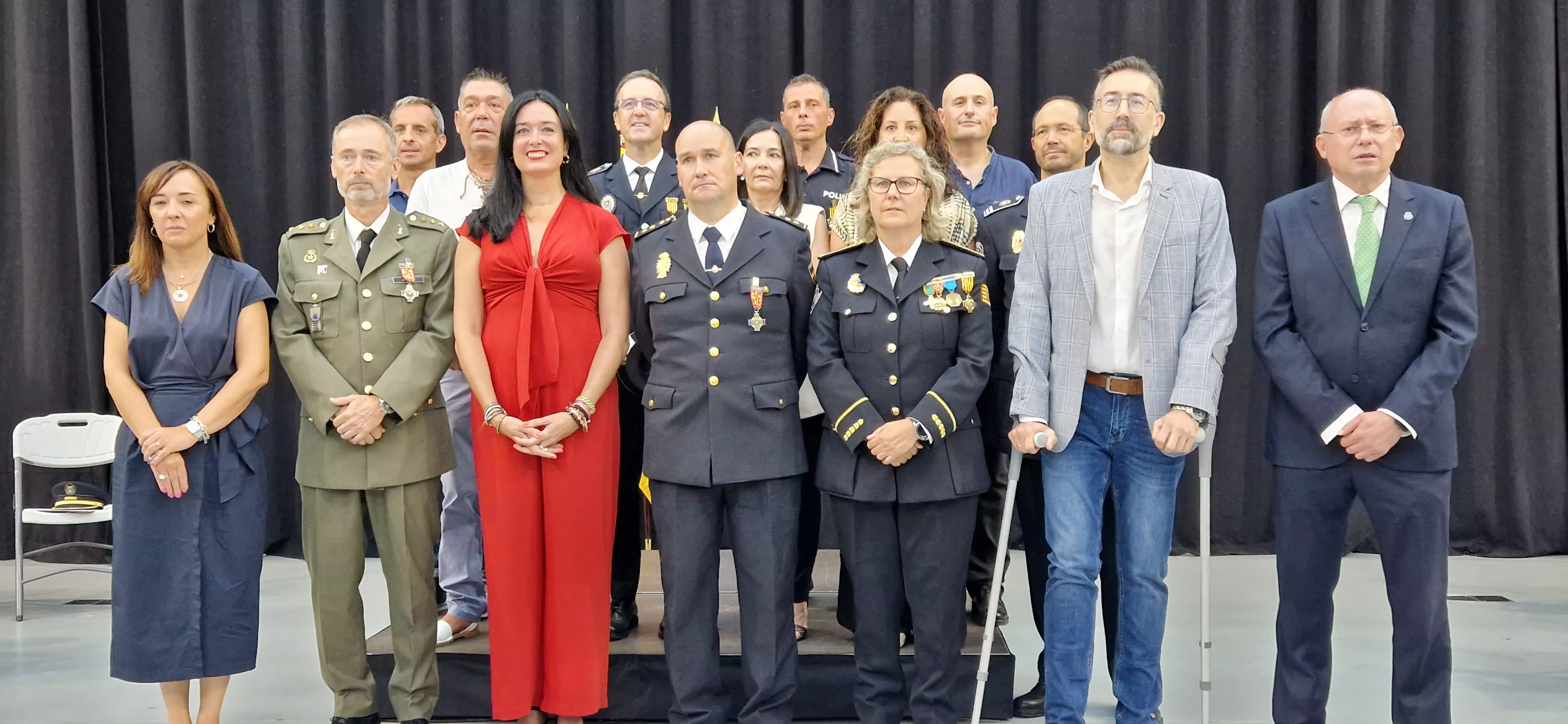 Fiesta de la Policía Local de Huesca. Foto Myriam Martínez 