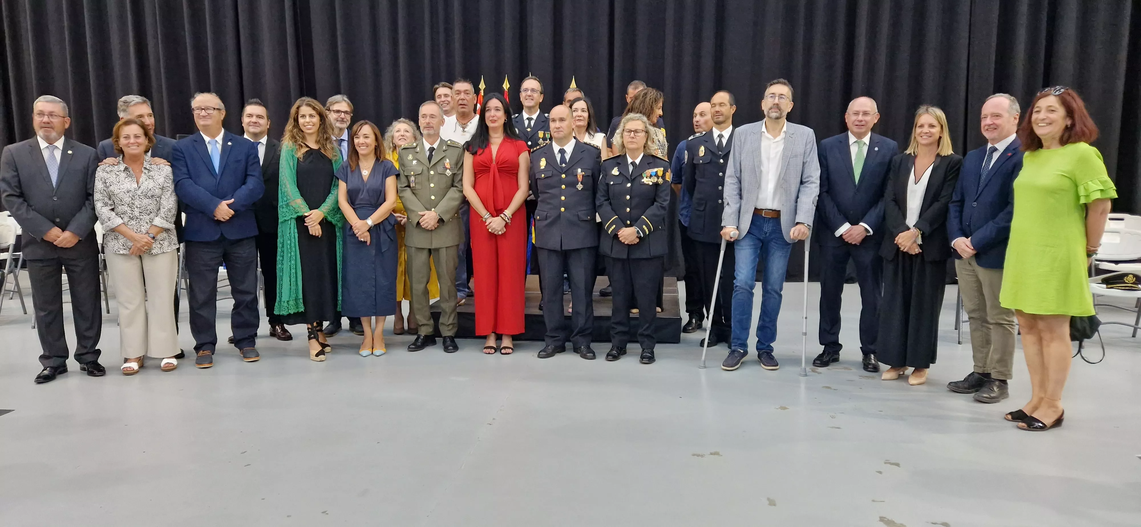 Fiesta de la Policía Local de Huesca. Foto Myriam Martínez 