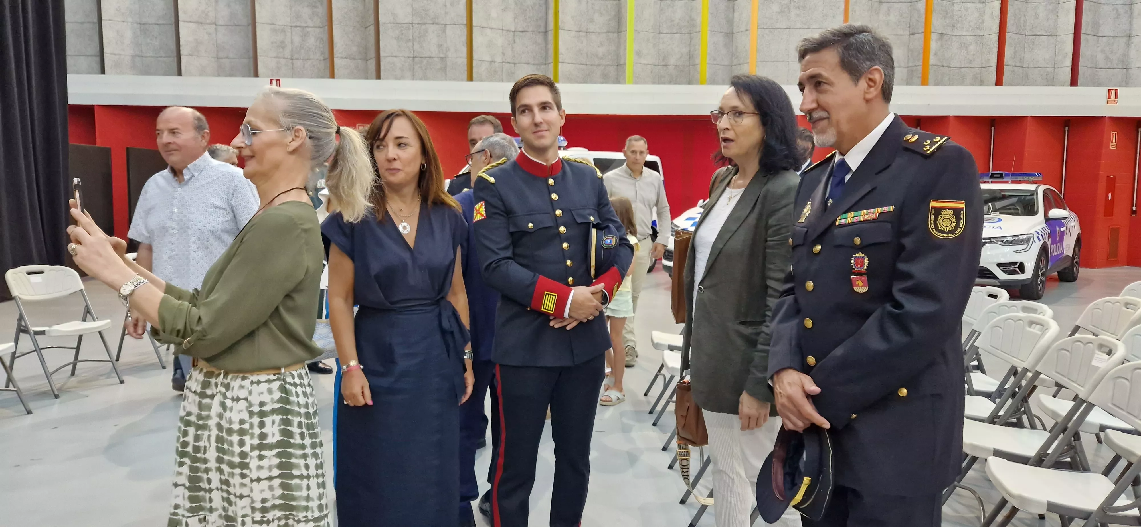 Fiesta de la Policía Local de Huesca. Foto Myriam Martínez 