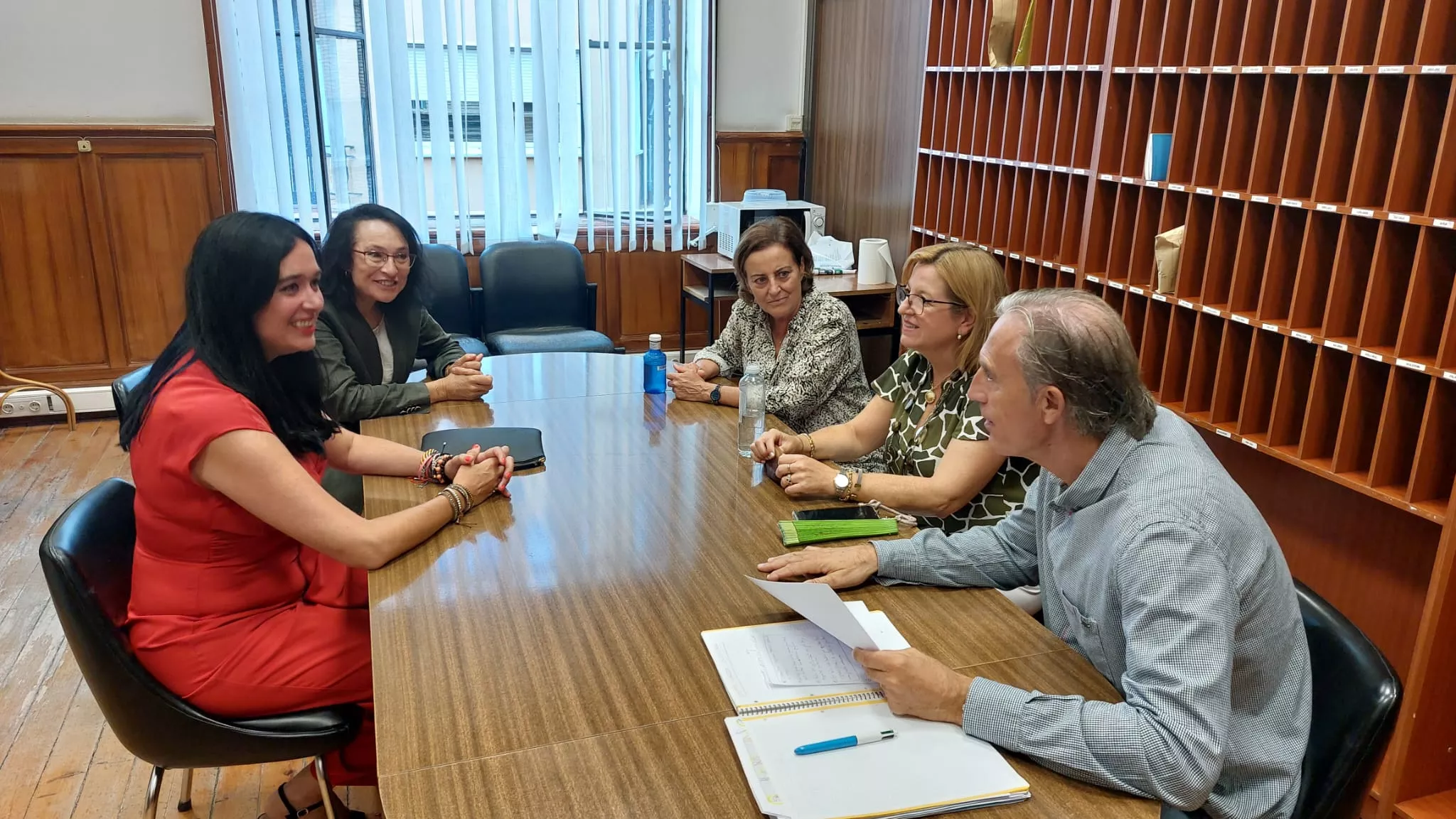 Las visitas han comenzado en la facultad de Ciencias Humanas y de la Educación.