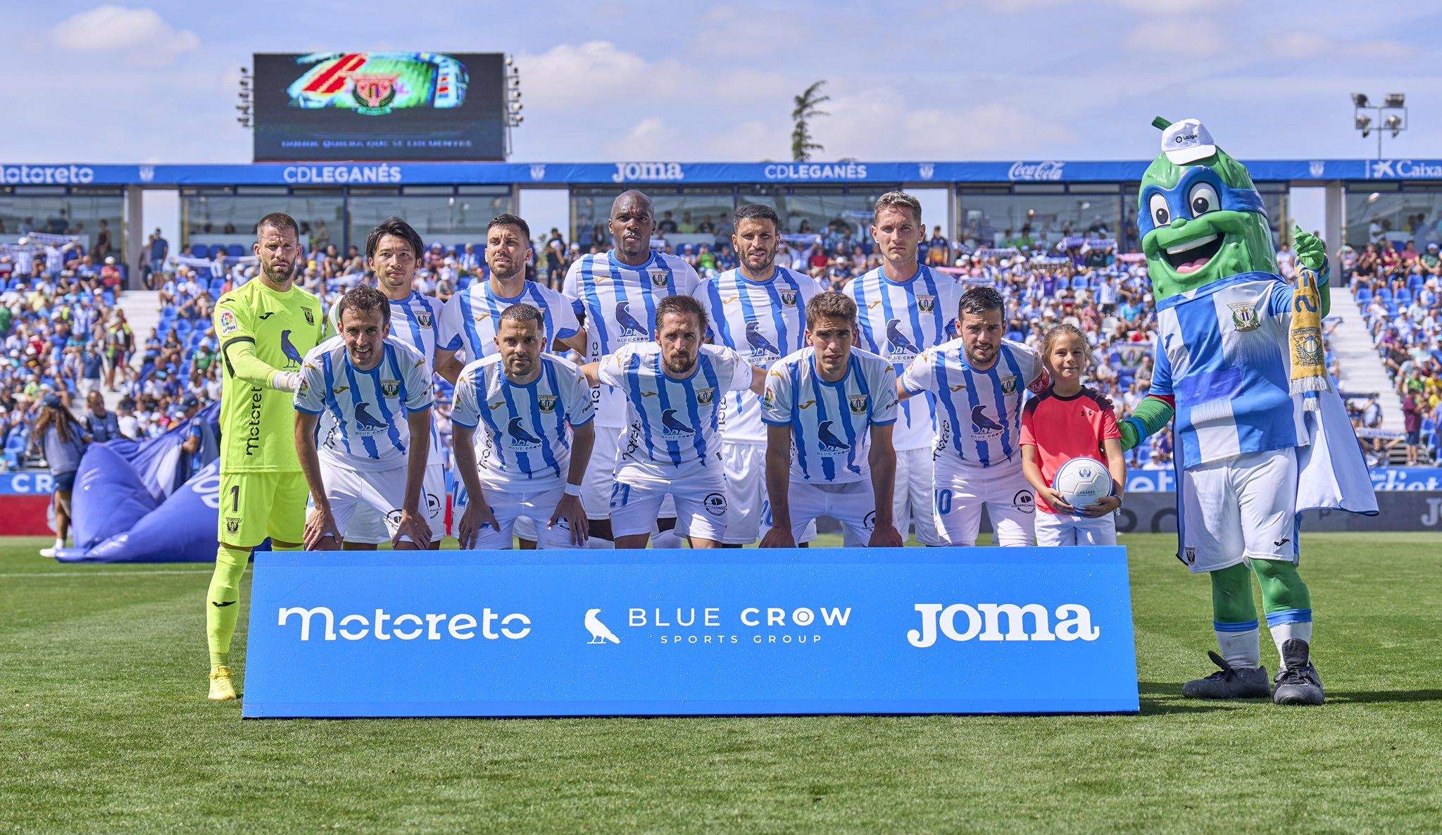 Jugadores del Leganés.