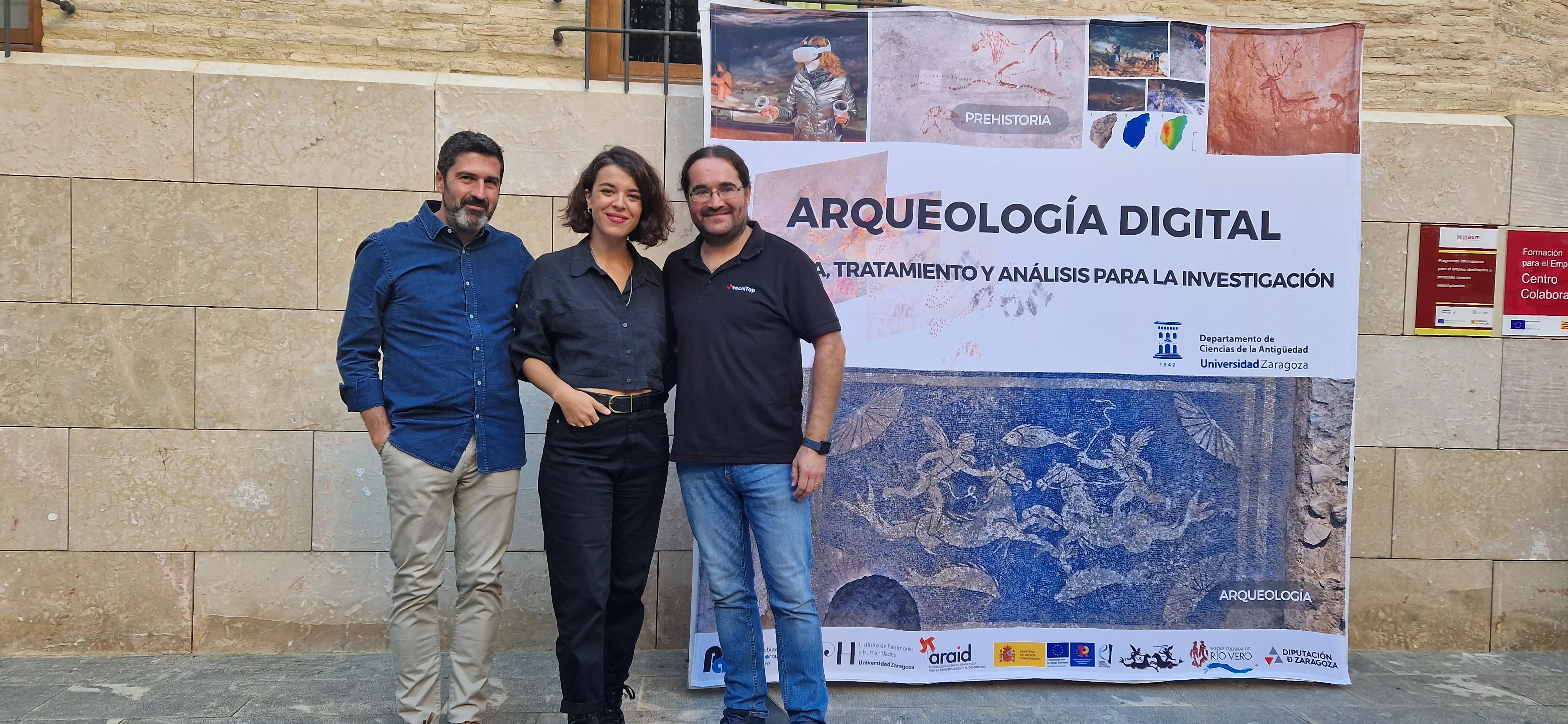 Antonio López, Leonor Martín y Jorge Miranda. Foto Myriam Martínez