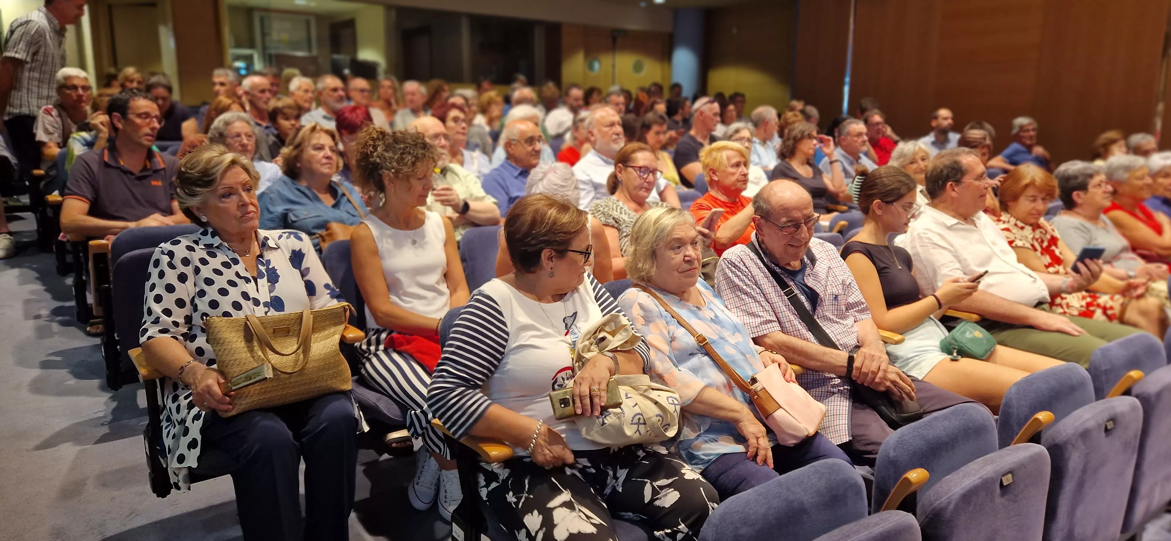 Charla sobre "Los Pilares del Tiempo". Foto Myriam Martínez