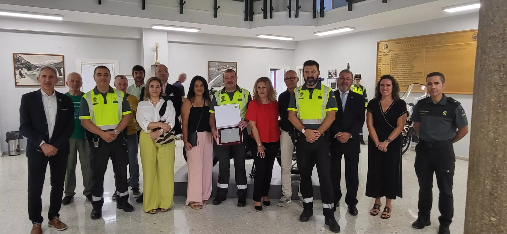 Reconocimiento al capitán López Platero