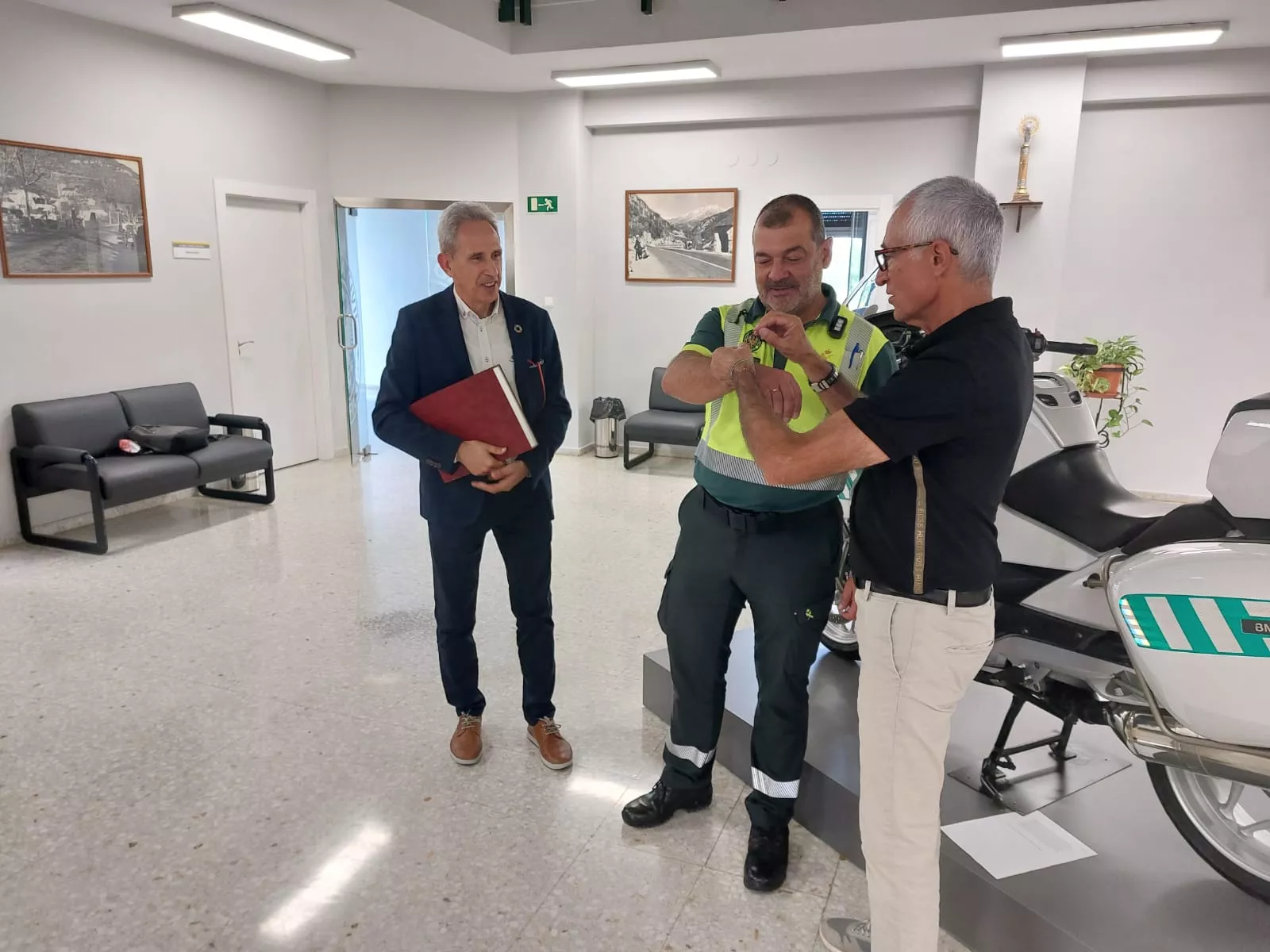 Reconocimiento al capitán López Platero