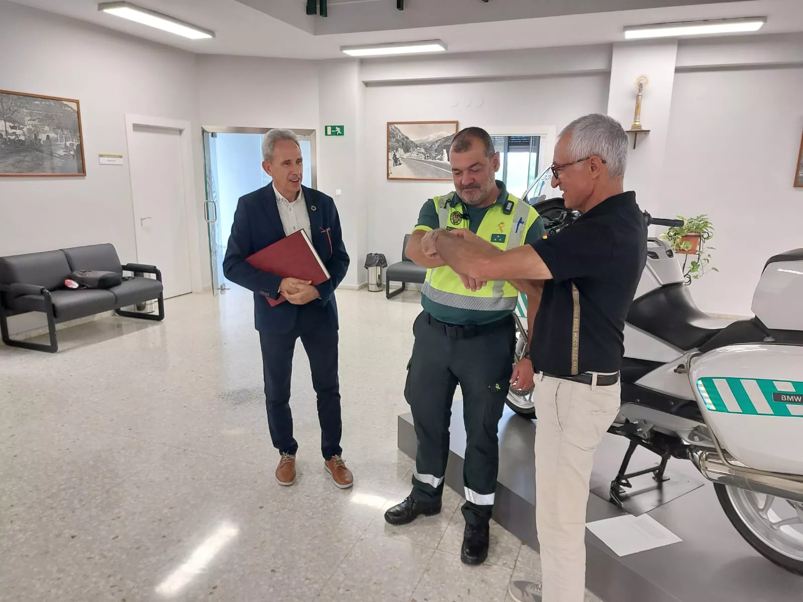 Reconocimiento al capitán López Platero