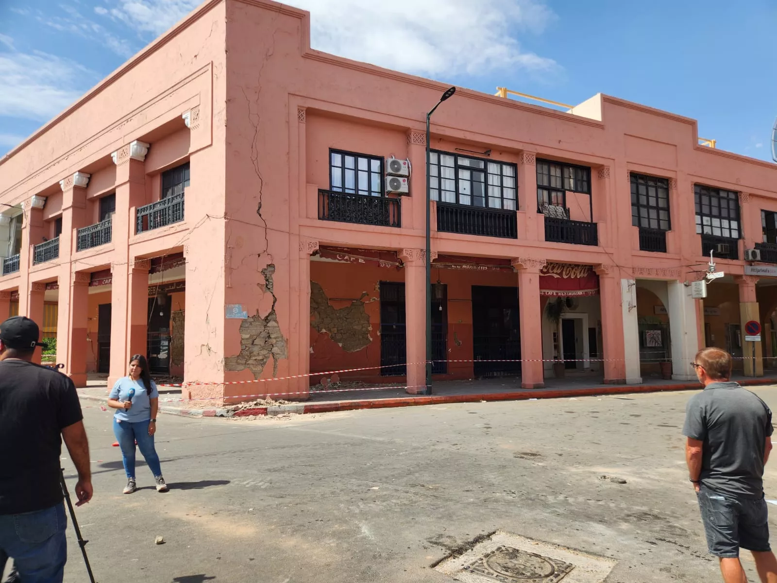 El café Maghib. Foto Sergio Sarría