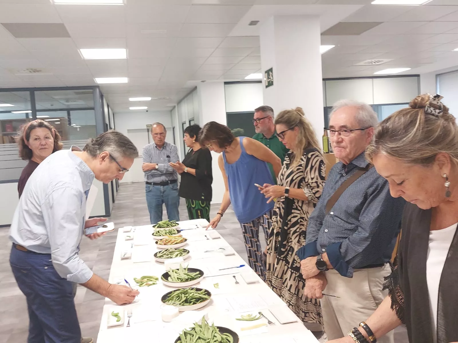 Cata de judías en riesgo de extinción