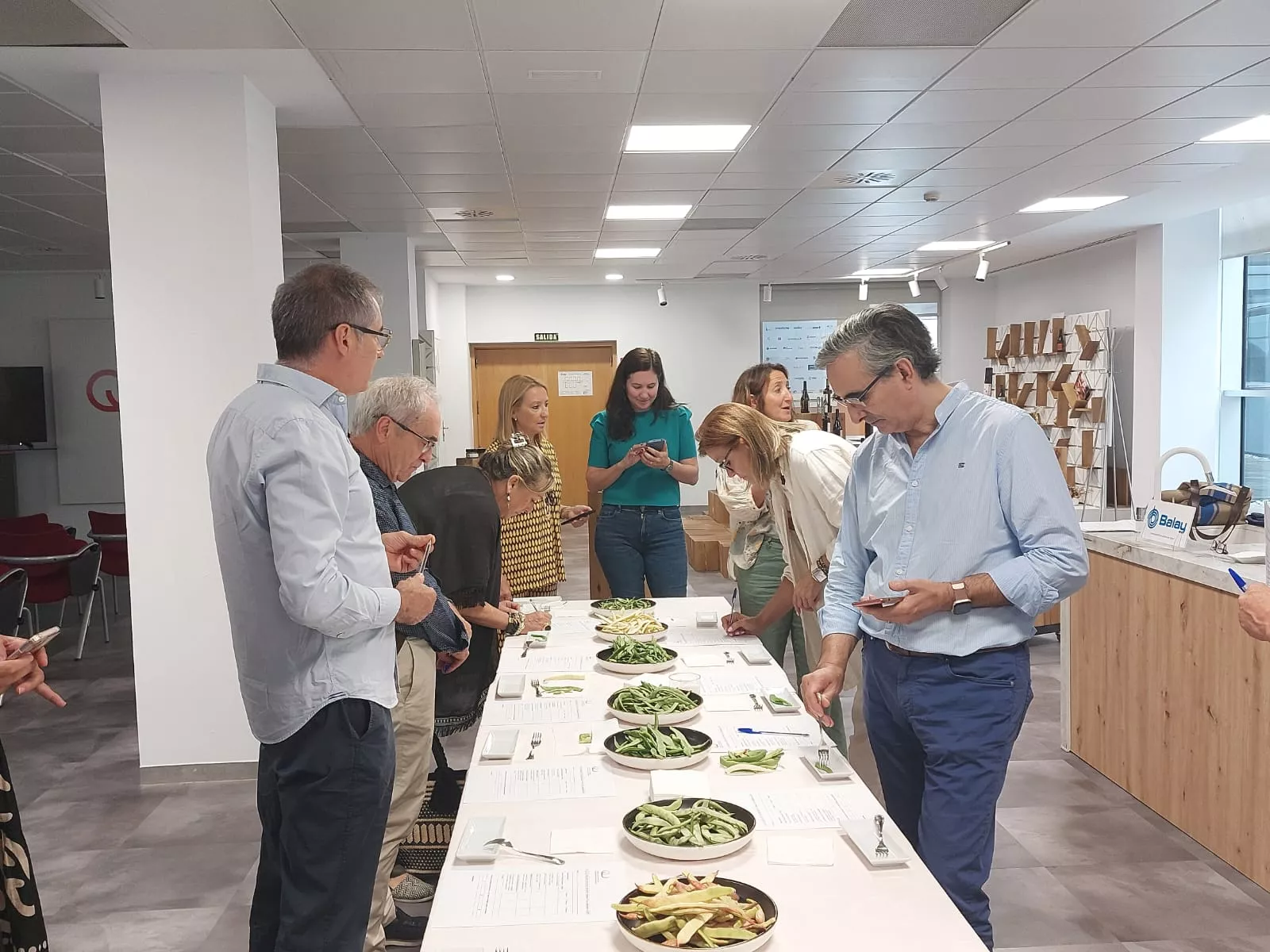 Cata de judías en riesgo de extinción