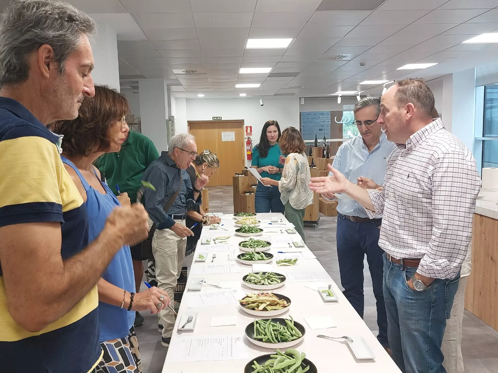 Cata de judías en riesgo de extinción