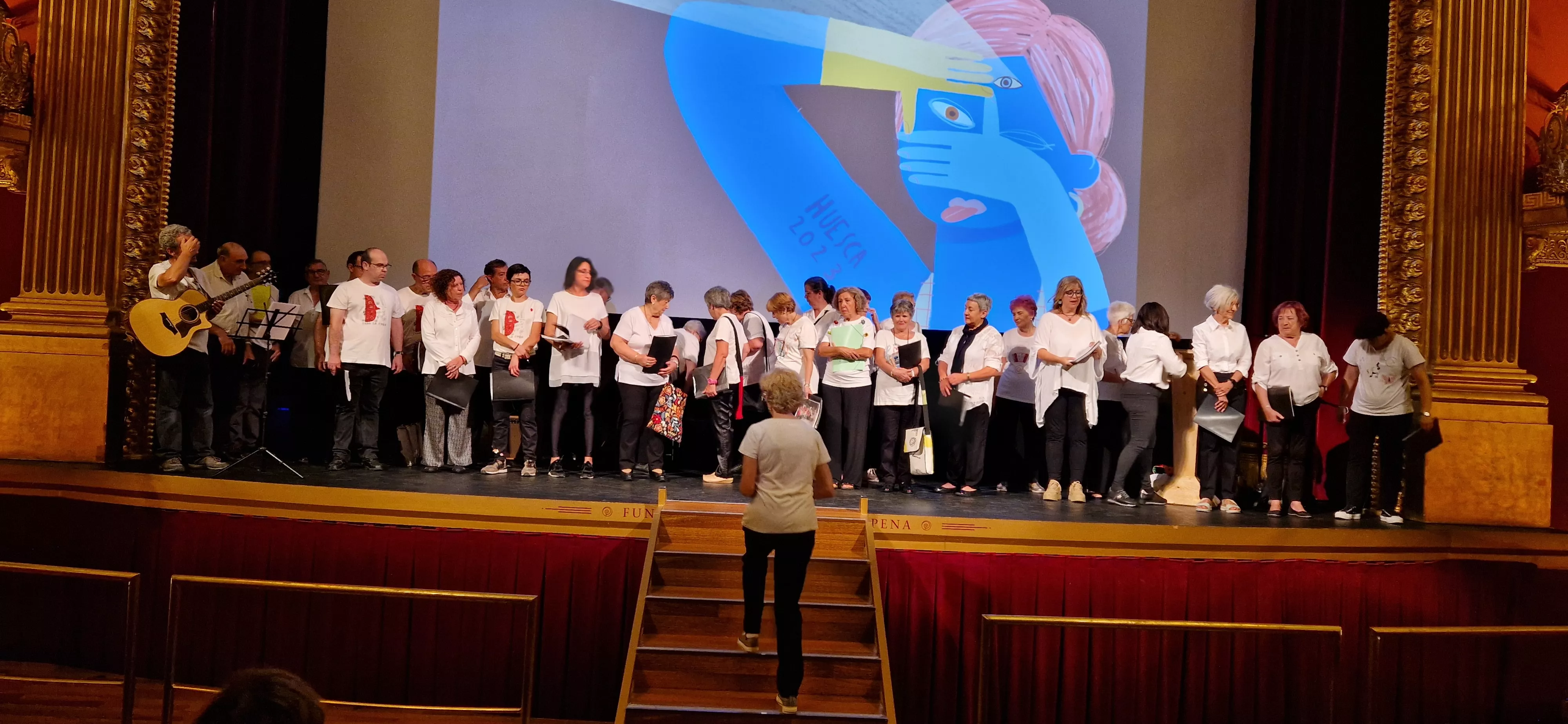 Coro Arcadia en al Muestra de Cine Realizado por Mujeres 