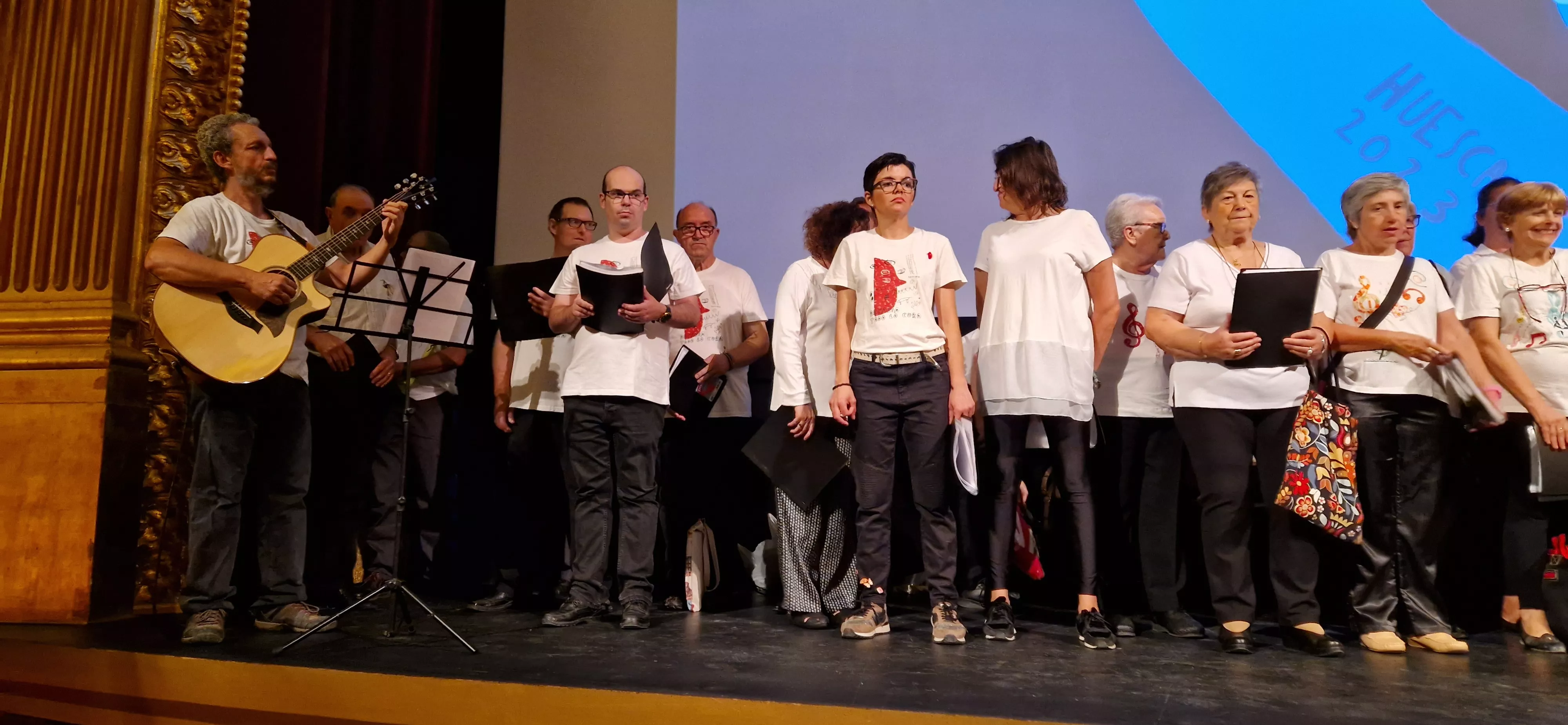 Coro Arcadia en al Muestra de Cine Realizado por Mujeres 