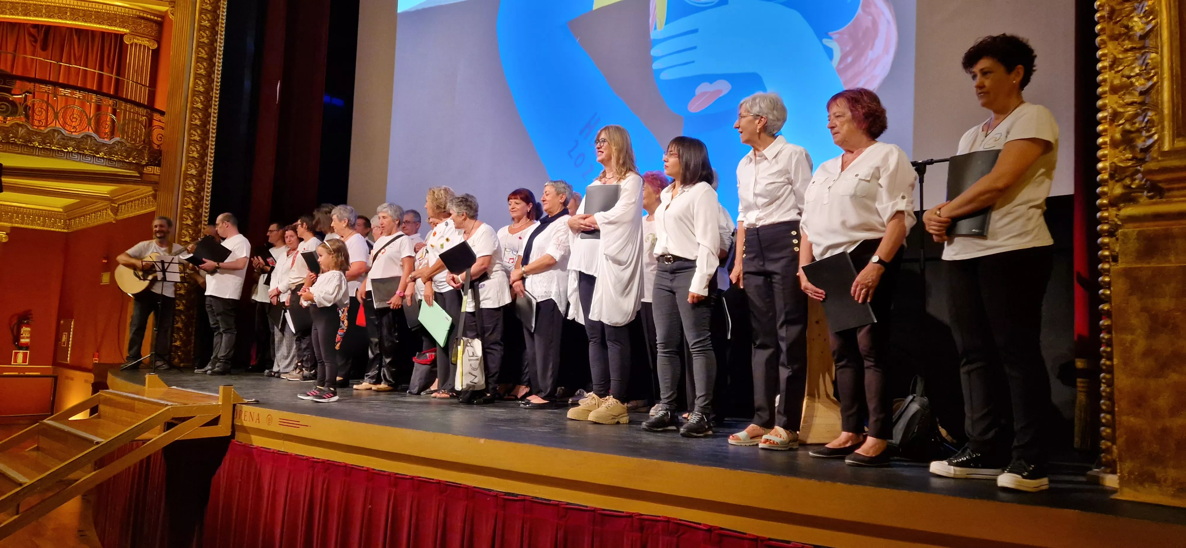 Coro Arcadia en al Muestra de Cine Realizado por Mujeres 