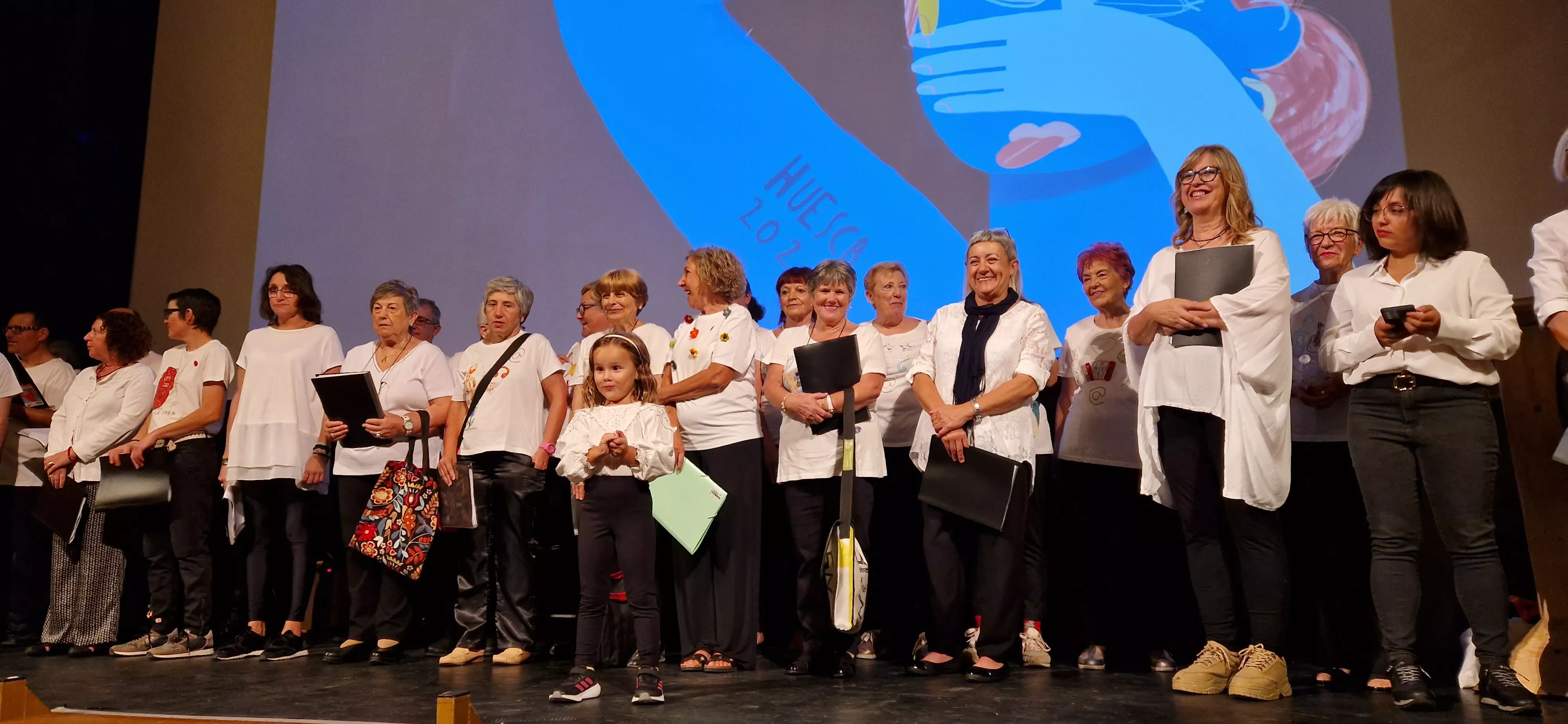 Coro Arcadia en al Muestra de Cine Realizado por Mujeres 