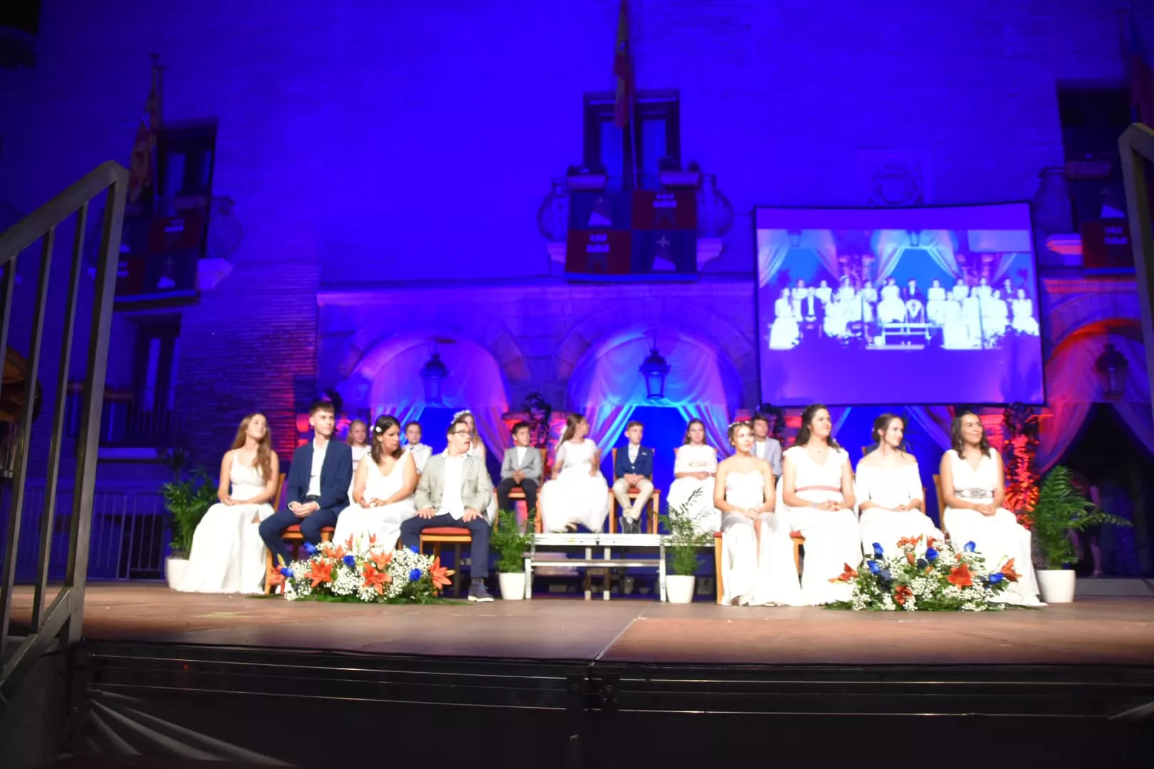 Lectura del pregón de las fiestas de Monzón y presentación de Zagalas, Zagales, Zagaletas y Zagaletes 