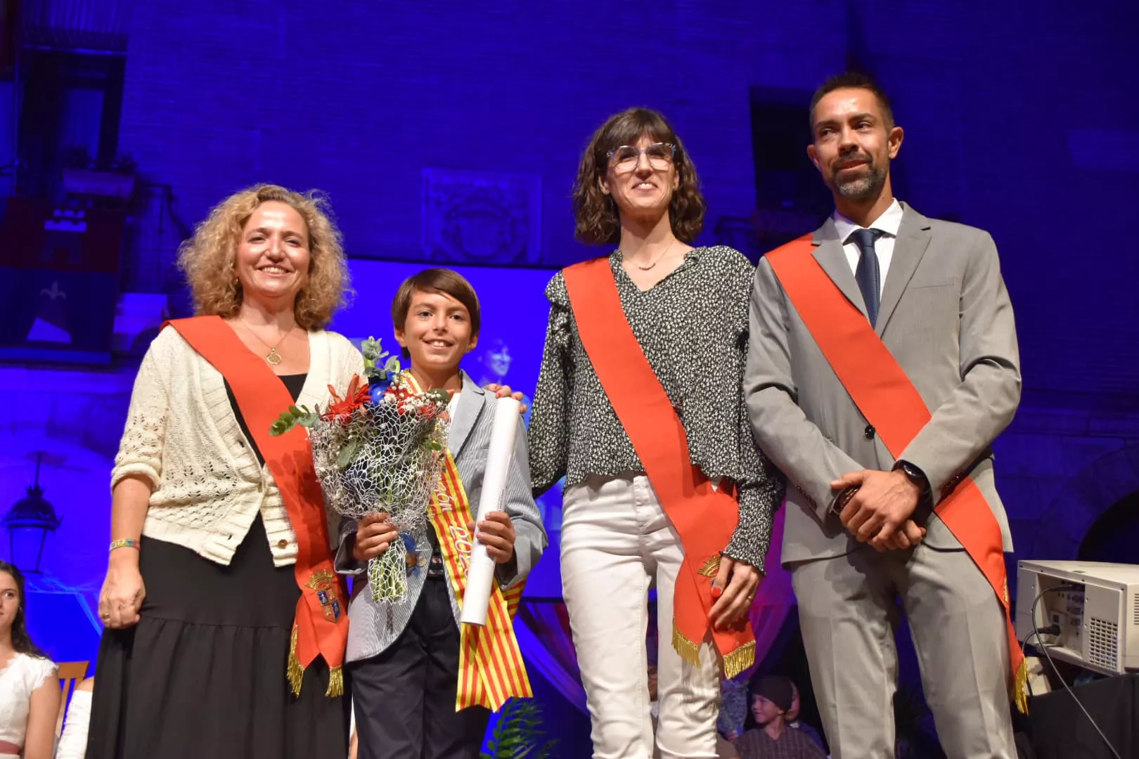 Lectura del pregón de las fiestas de Monzón y presentación de Zagalas, Zagales, Zagaletas y Zagaletes 
