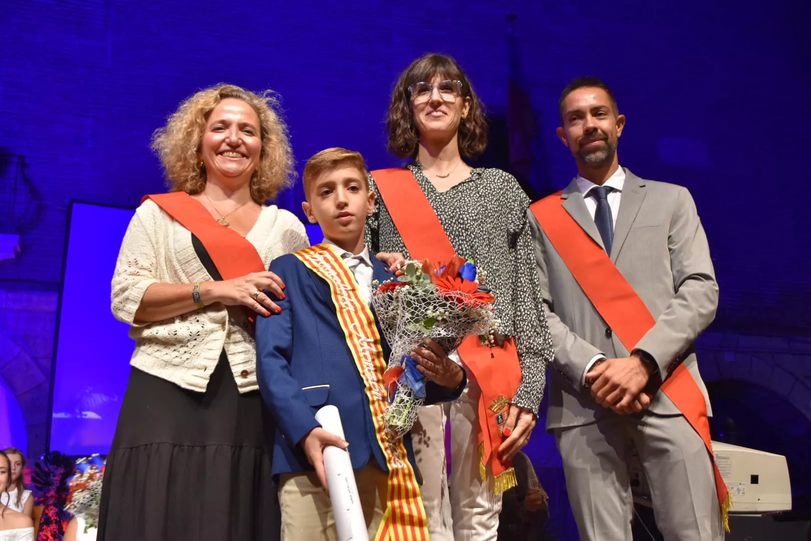 Lectura del pregón de las fiestas de Monzón y presentación de Zagalas, Zagales, Zagaletas y Zagaletes 