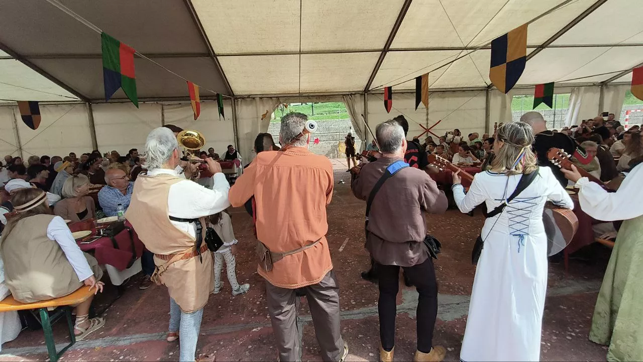 VII Recreación Histórica de la Estancia del Santo Grial en Bailo.