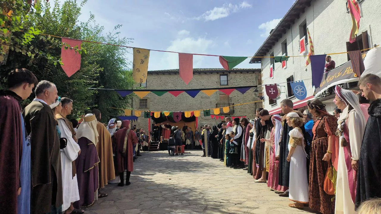 VII Recreación Histórica de la Estancia del Santo Grial en Bailo.