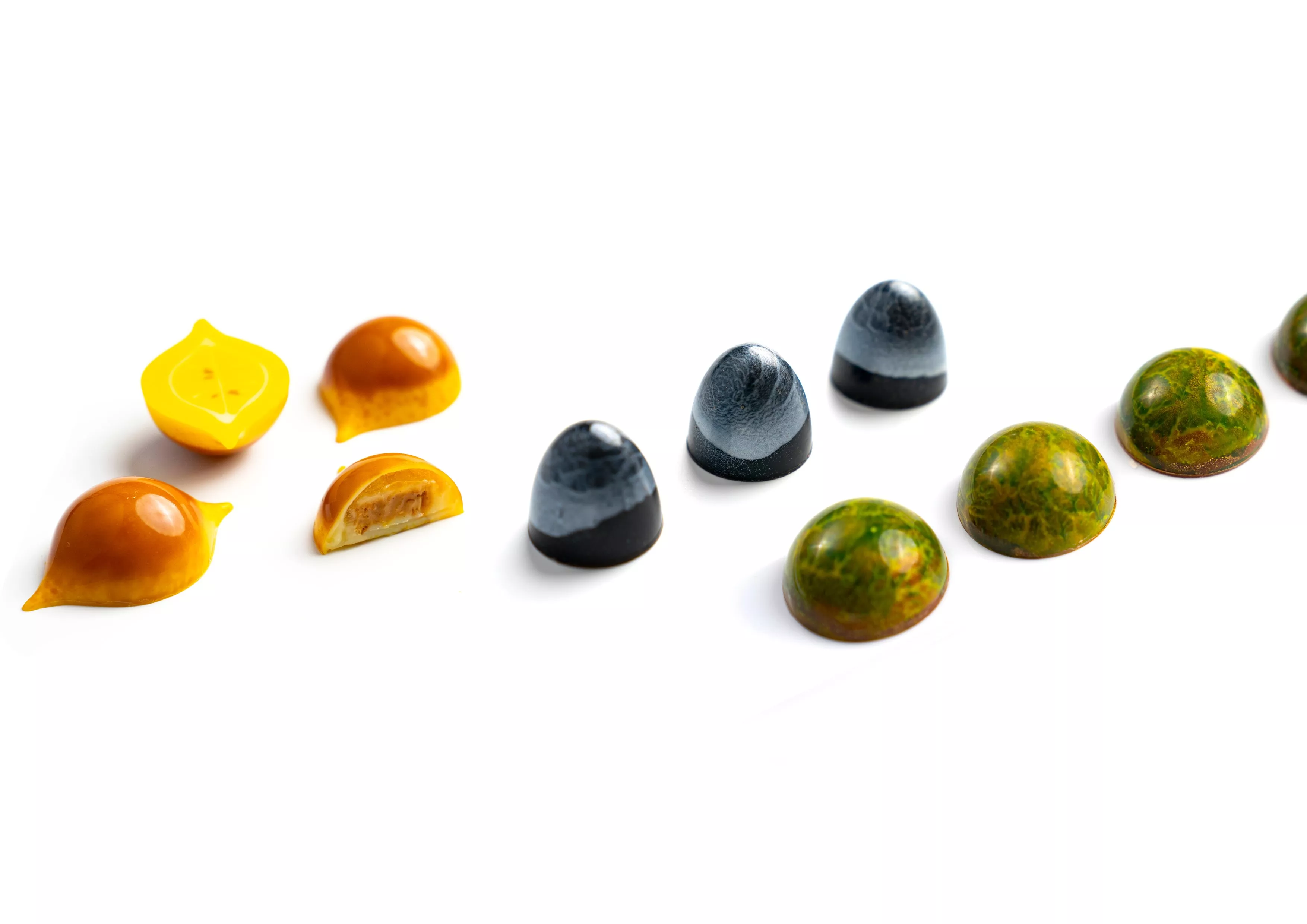 Montaje de los tres mejores bombones