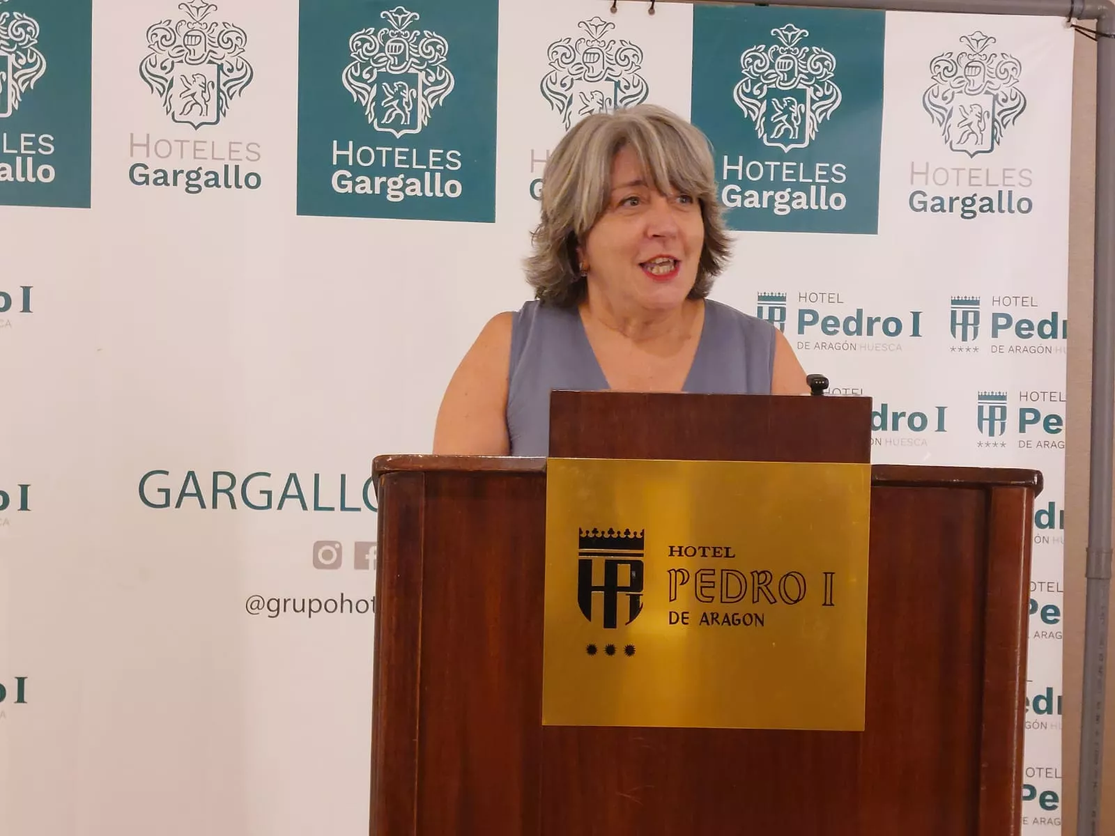 Presentación del Vino Solidario Enate del Rotary Club de Huesca