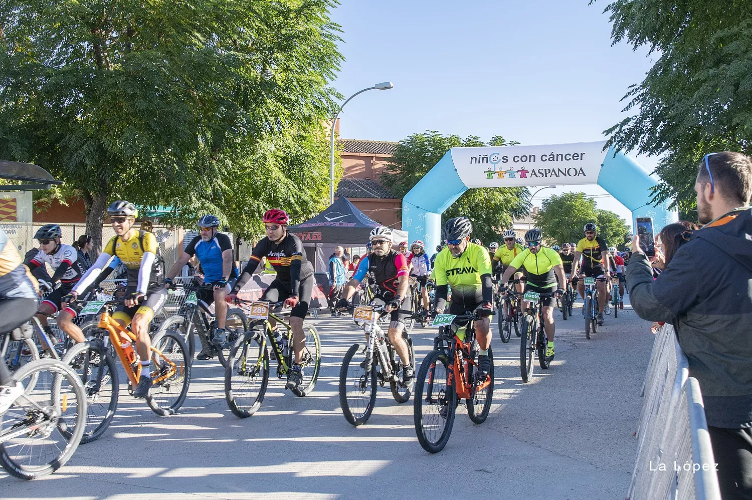 La BTT Aspanoa superó el año pasado el milla de inscripciones