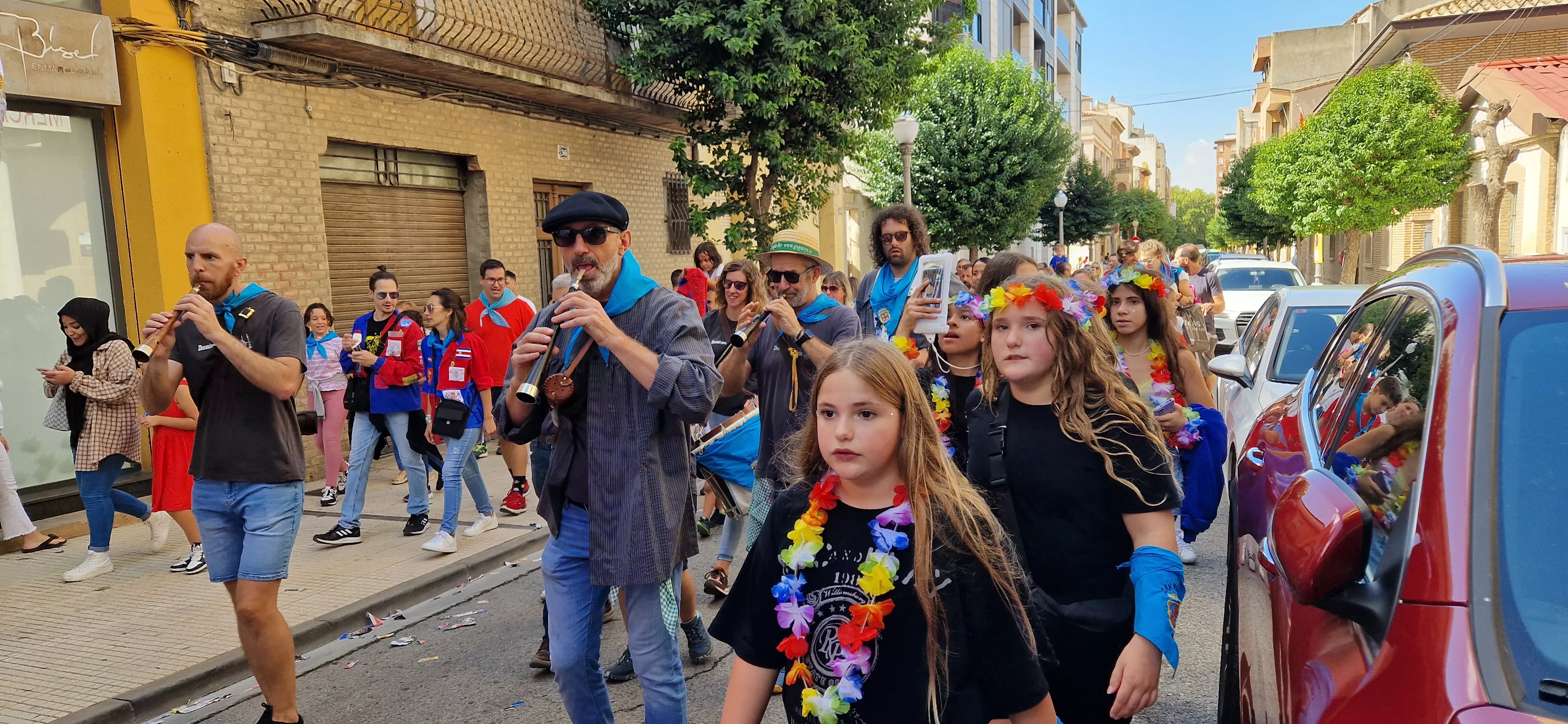 Comienzan las fiestas de Monzón 2023. Foto Myriam Martínez 