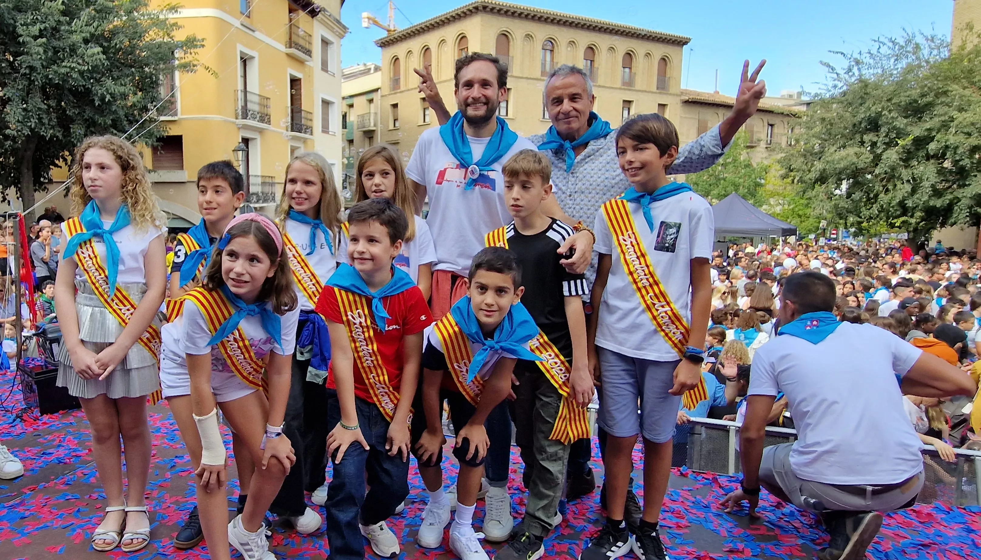 Comienzan las fiestas de Monzón 2023. Foto Myriam Martínez 