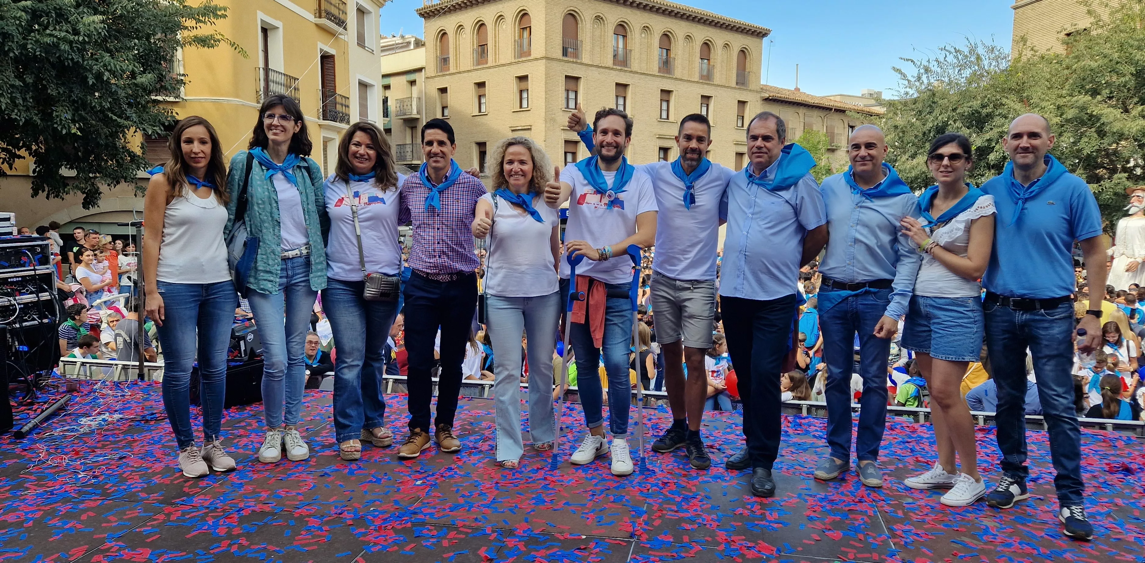 Comienzan las fiestas de Monzón 2023. Foto Myriam Martínez 